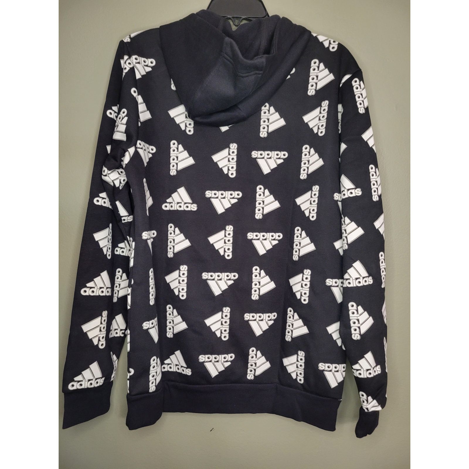 Adidas NWT Men's Adidas Pullover Hoodie Logo Sweatshirt Size US M / EU 48-50 / 2 - 2 Thumbnail