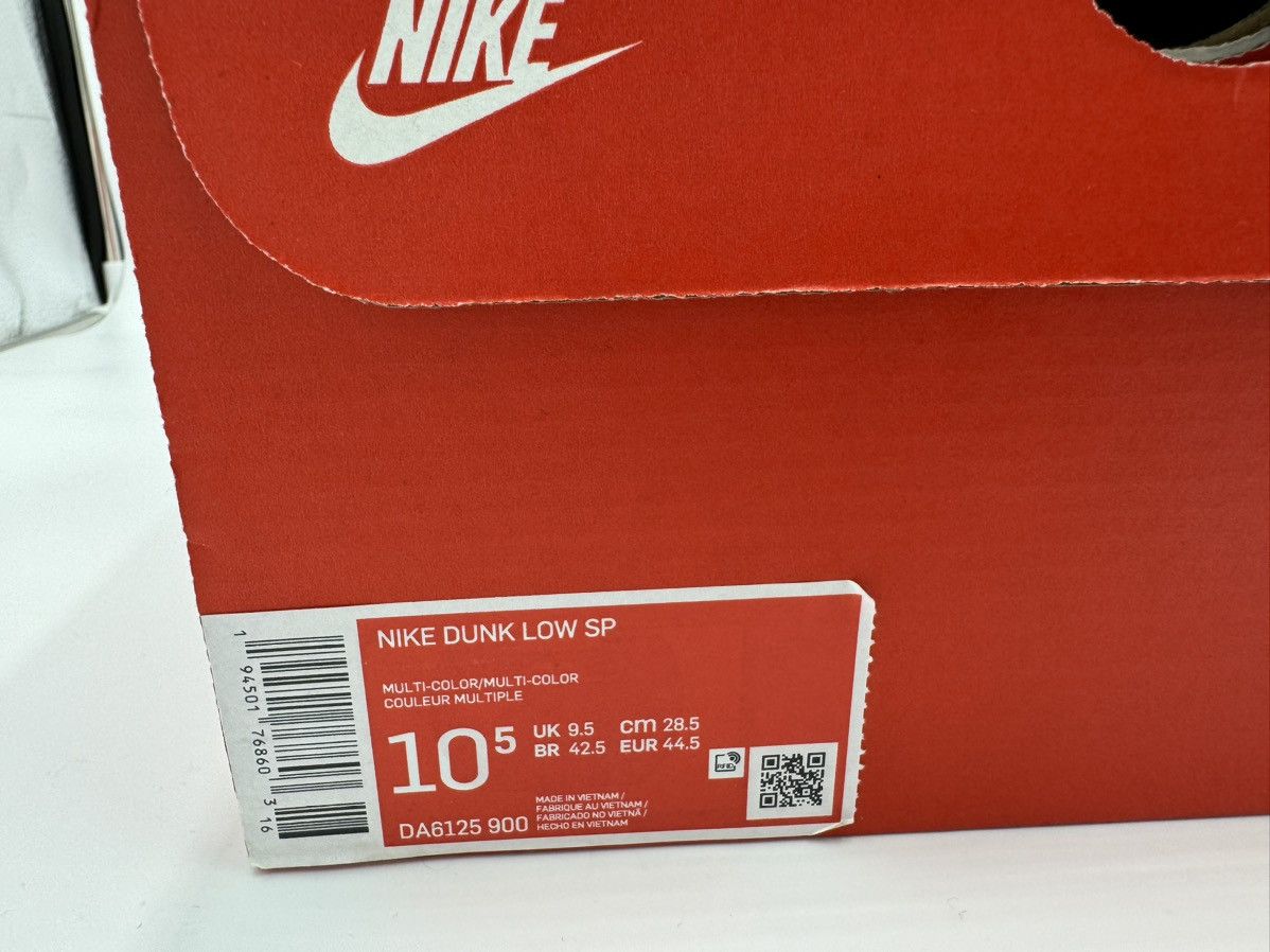 Nike Nike Dunk Low “City Market” Size US 10.5 / EU 43-44 - 9 Thumbnail
