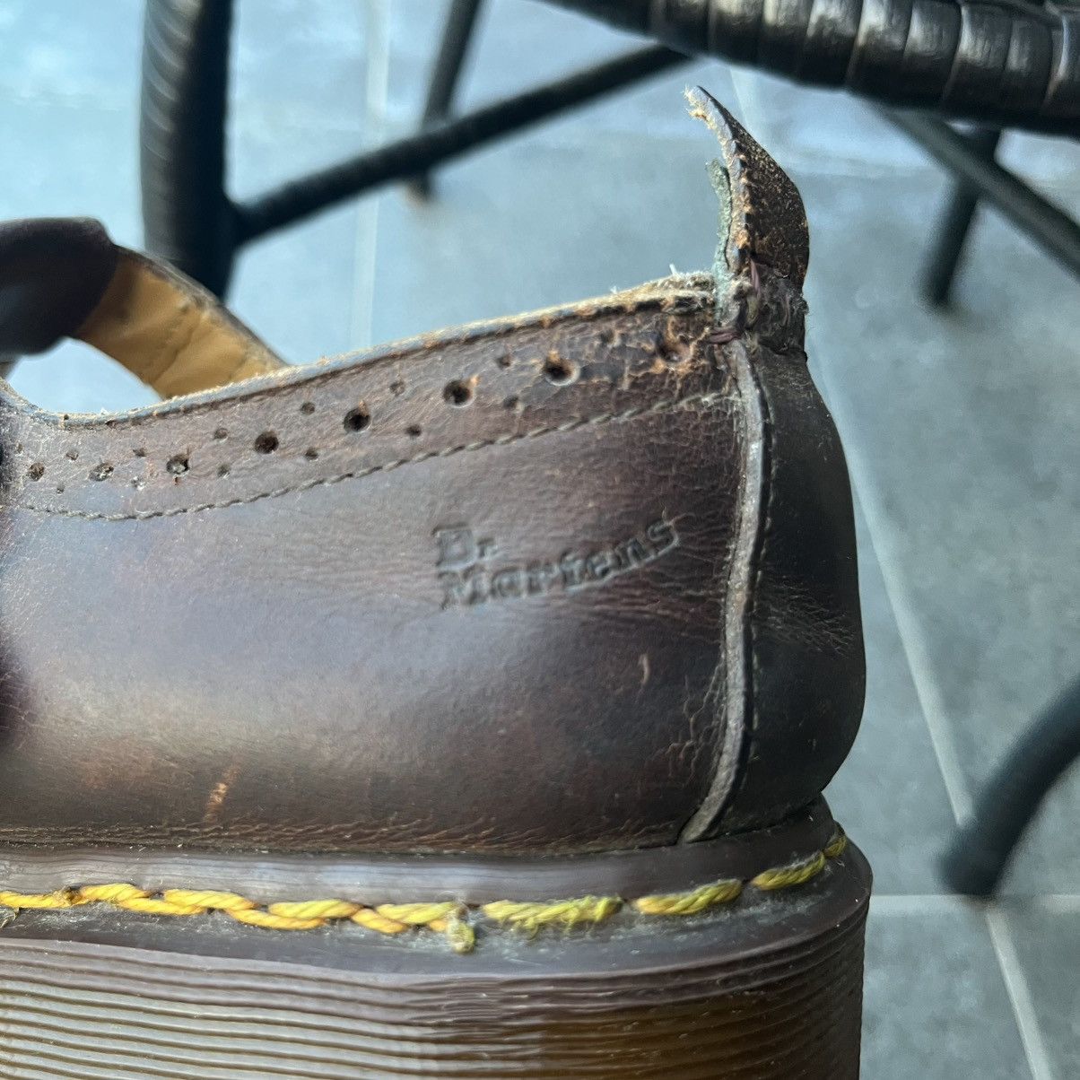 Dr. Martens (LAST DROP) Vintage Dr. Martens Wingtip Buckle Mary Jane Size US 8 / EU 41 - 7 Thumbnail