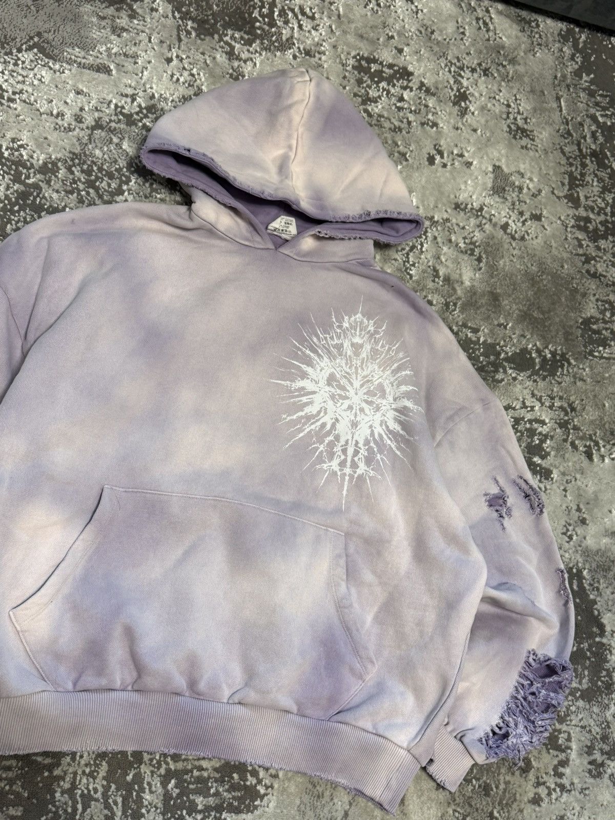 Vintage Vintage streetwear hoodie balenci style LGB y2k oversized Size US L / EU 52-54 / 3 - 2 Thumbnail