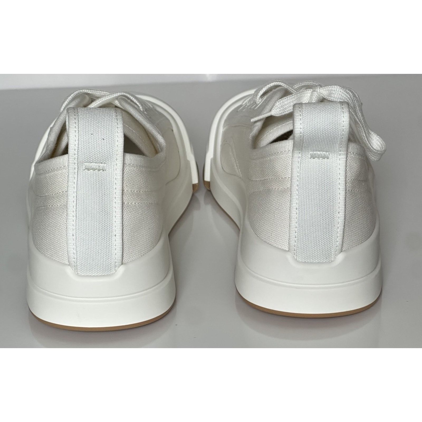 Bottega Veneta Bottega Veneta Canvas White Sneakers 10 US 741360 Size US 10 / EU 43 - 14 Thumbnail
