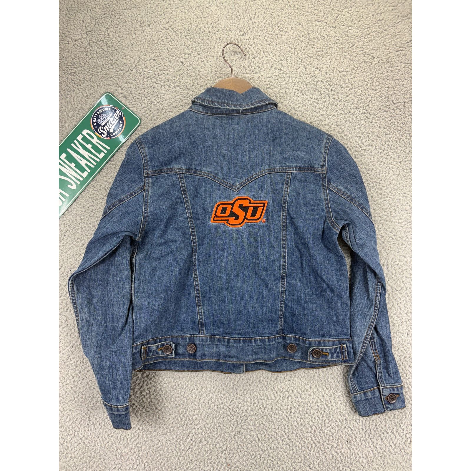Wrangler Wrangler Oklahoma State University Football Jacket Womens M Size M / US 6-8 / IT 42-44 - 6 Thumbnail