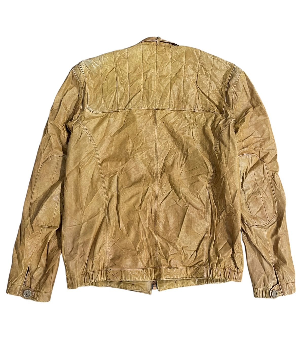 Vintage Vintage Unbrand Cow Leather Jacket Size US L / EU 52-54 / 3 - 2 Thumbnail