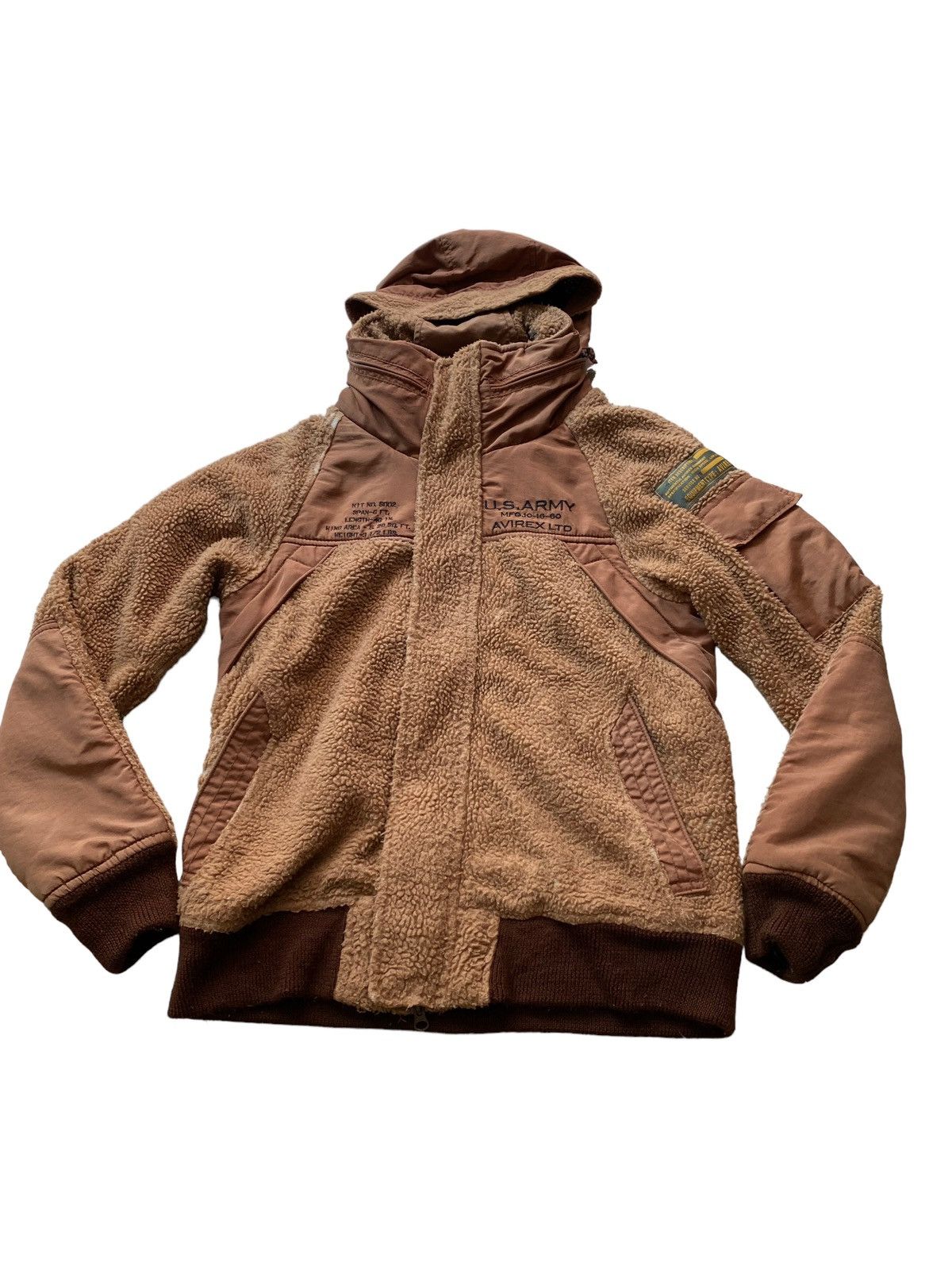 Avirex AVIREX ARMED FORCES bomber Jacket nice design Size US M / EU 48-50 / 2 - 2 Thumbnail