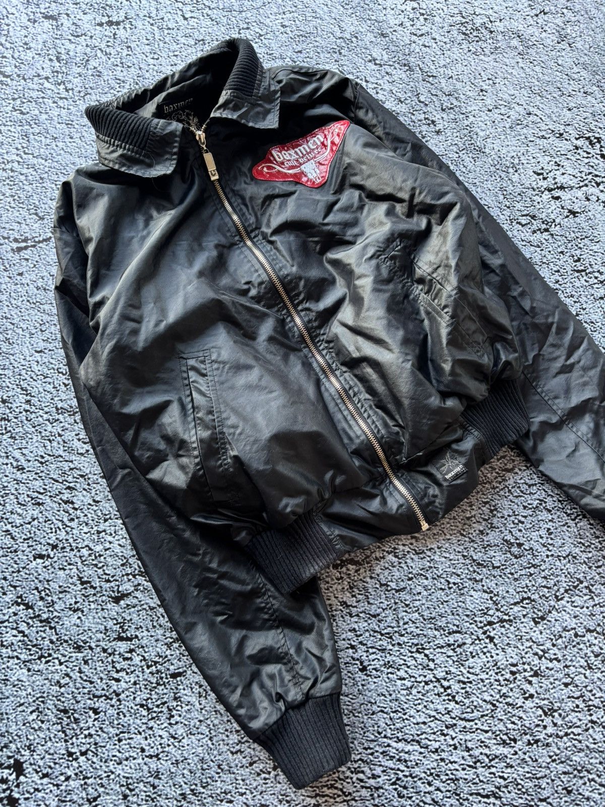 Hysteric Glamour 2000s Bikers printed light bomber jacket with rhinestones Size M / US 6-8 / IT 42-44 - 6 Thumbnail
