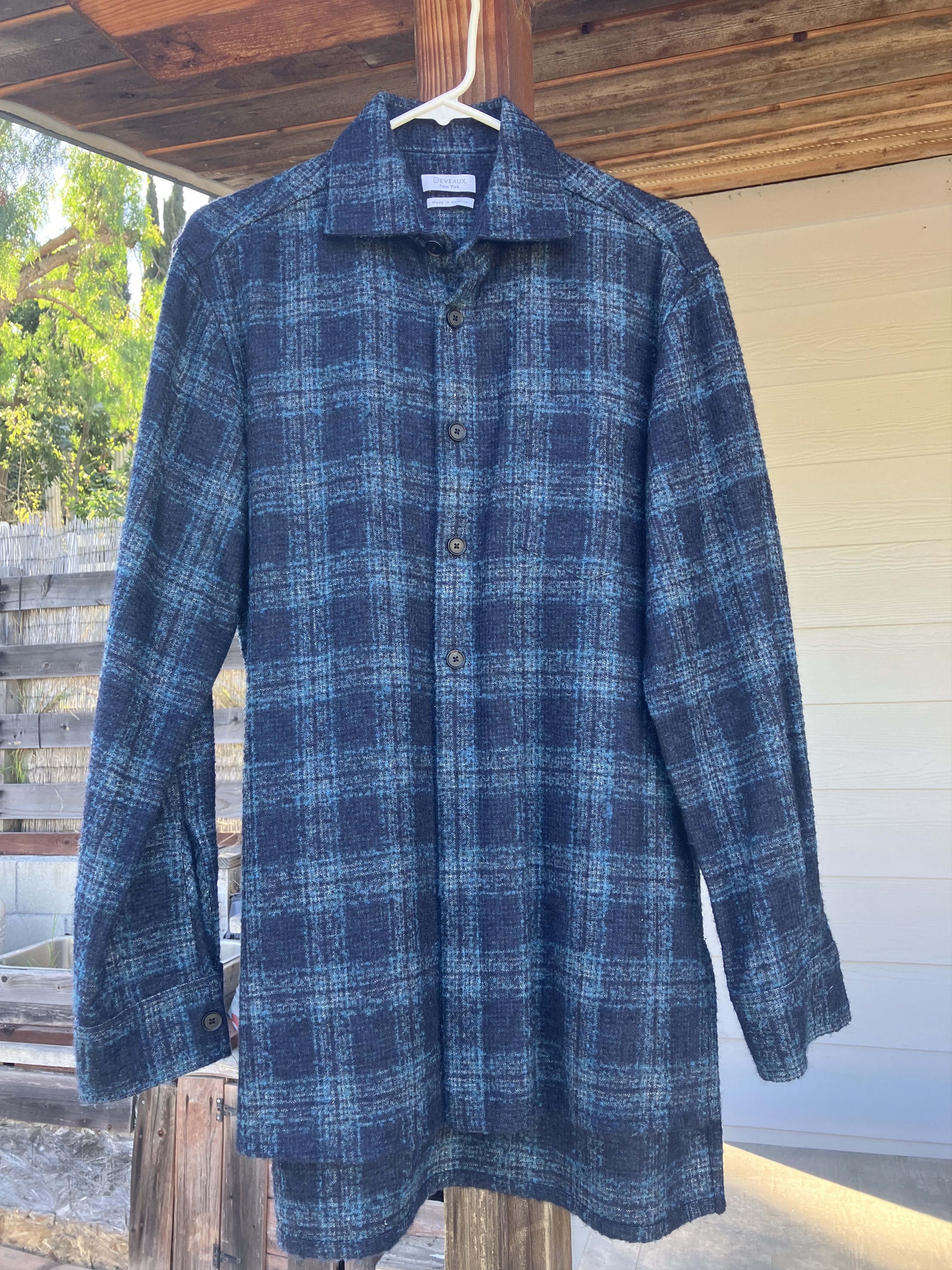 Deveaux Deveaux Long Sleeve Flannel Shirt Size 2 Size US M / EU 48-50 / 2 - 1 Thumbnail