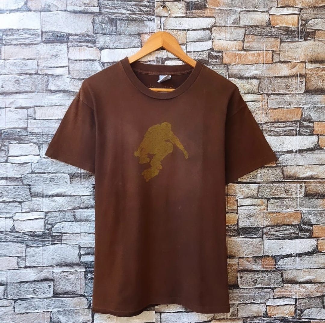 Stussy RARE🔥Vintage 90's Stussy Skate Monogram Tshirt Size US M / EU 48-50 / 2 - 1 Thumbnail