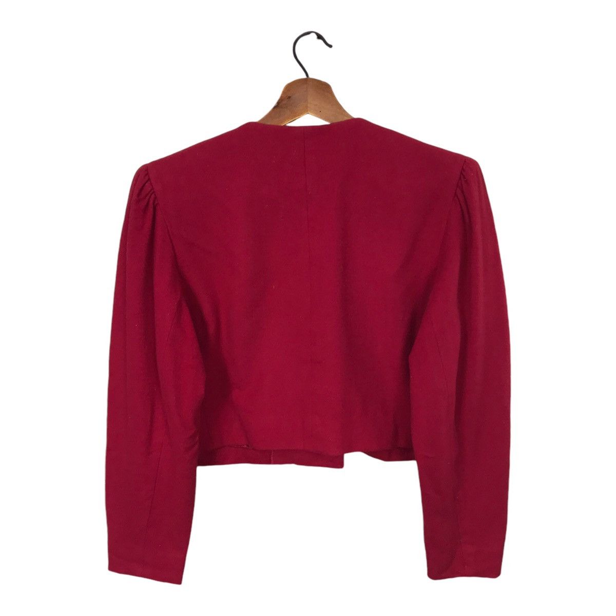 Vintage Vintage Yves Saint Laurent Crop Top Jacket Size M / US 6-8 / IT 42-44 - 9 Thumbnail
