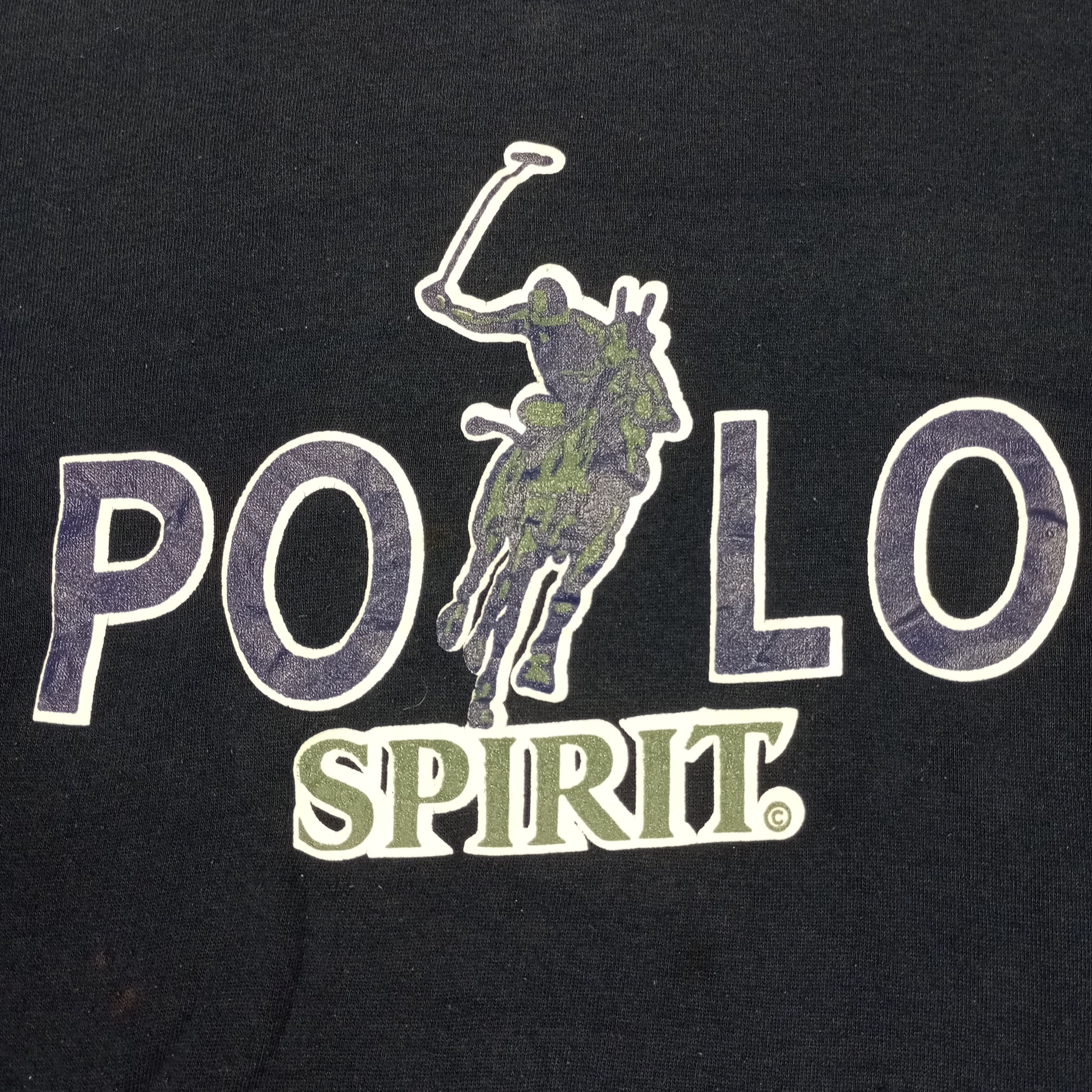 Polo Ralph Lauren × Vintage Polo Spirit Center Design Sweatshirt Size US M / EU 48-50 / 2 - 2 Thumbnail