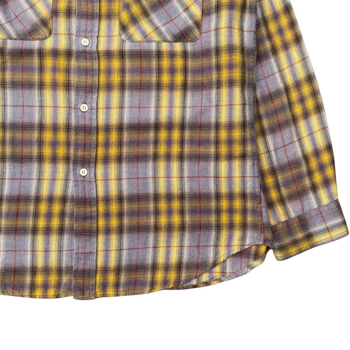 Bape A Bathing Ape Heavy Weight Flannel Shirt Size US XL / EU 56 / 4 - 3 Thumbnail