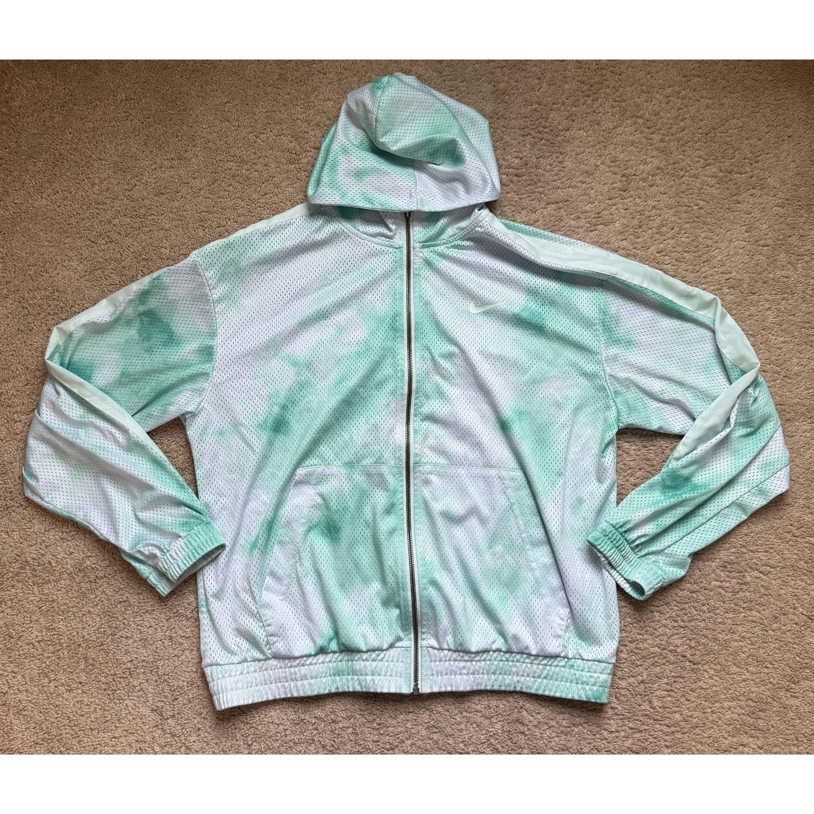 Nike Nike Icon Clash Full Zip Tie Dye Mesh Hoodie Jacket Medium Size M / US 6-8 / IT 42-44 - 2 Thumbnail