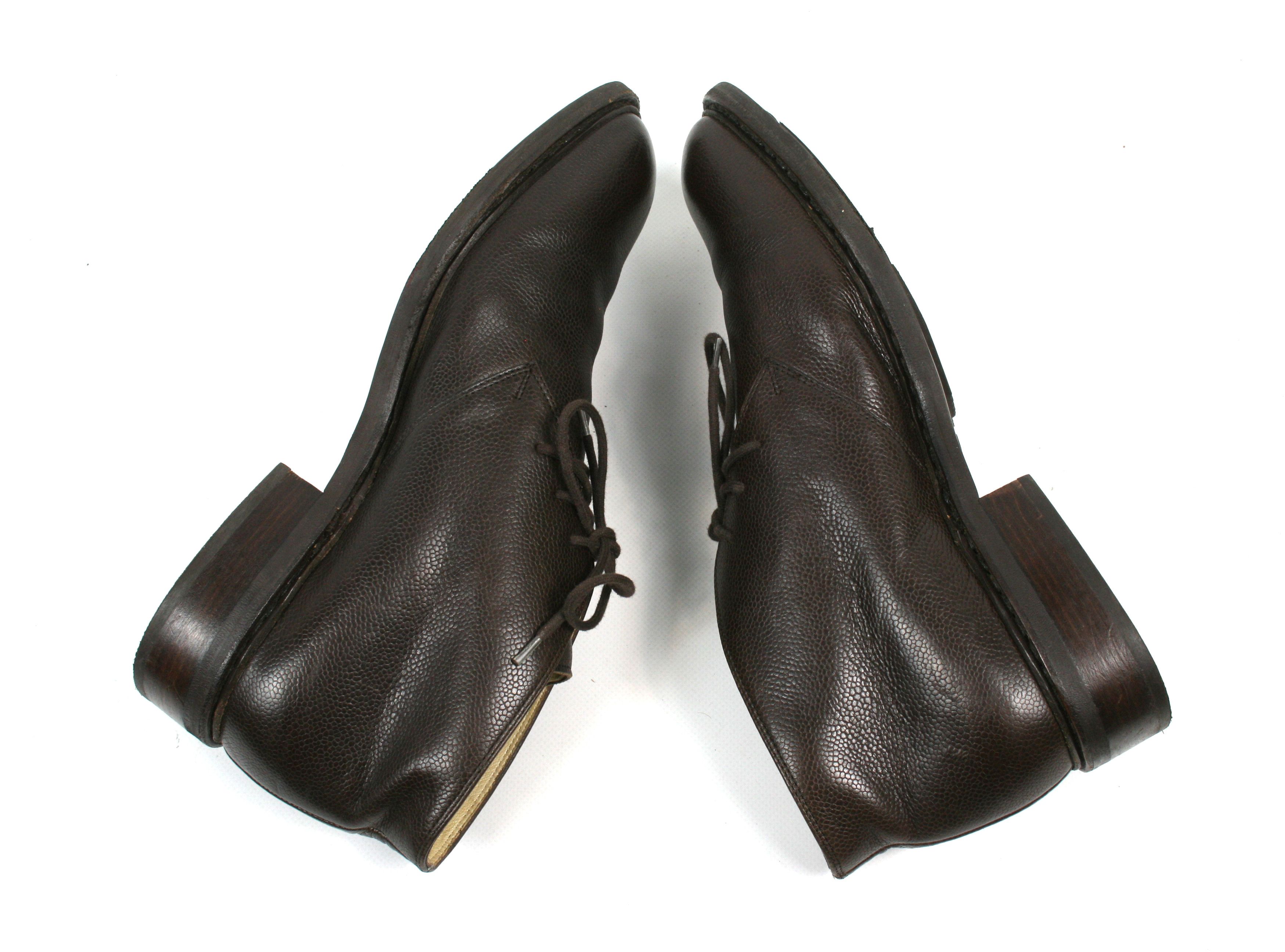Paraboot Chukka Ankle Leather Boots Size US 10.5 / EU 43-44 - 9 Thumbnail