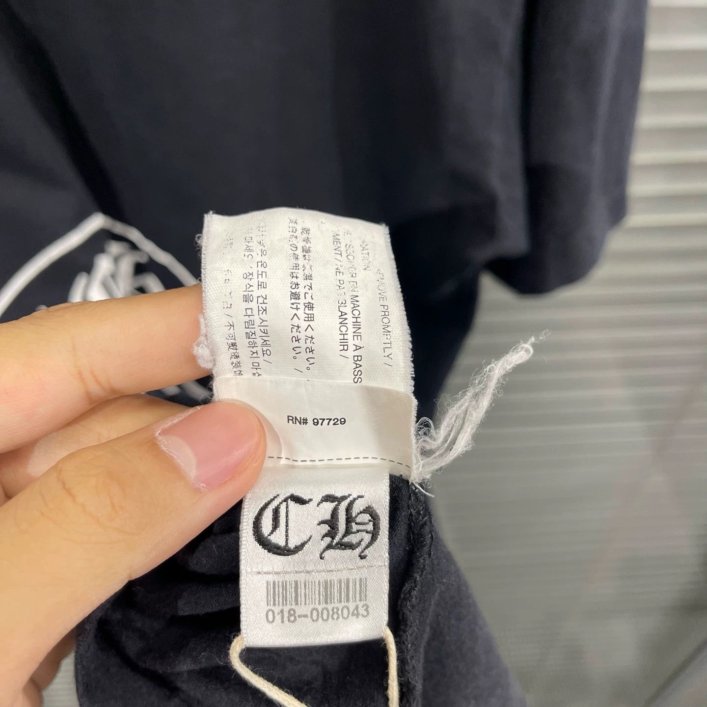 Chrome Hearts Chrome Hearts Hong Kong Excl Horseshoe Cross L 95N MF #11531 Size US L / EU 52-54 / 3 - 8 Thumbnail