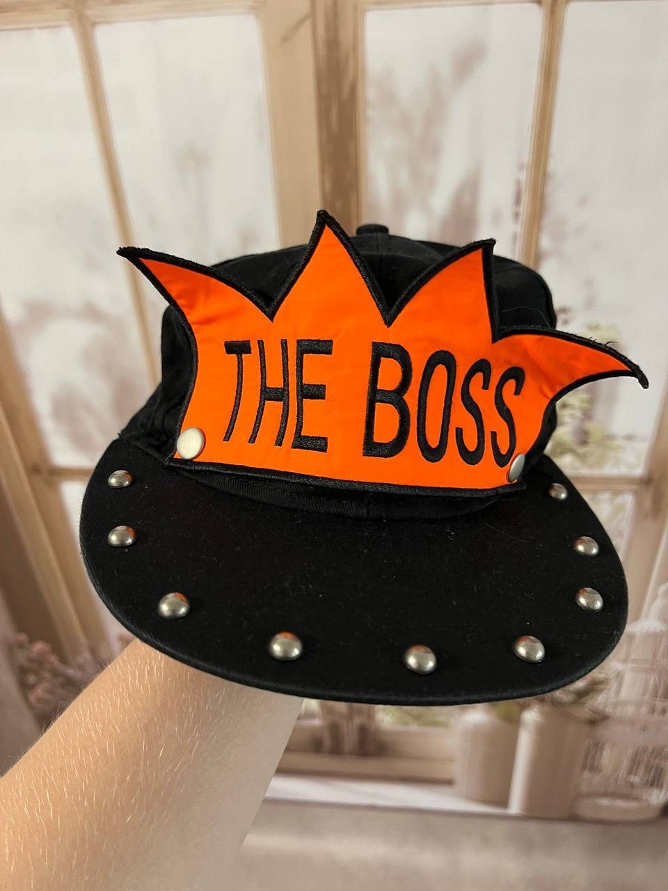 Hysteric Glamour The Boss Humor vintage distressed cap Size ONE SIZE - 2 Thumbnail