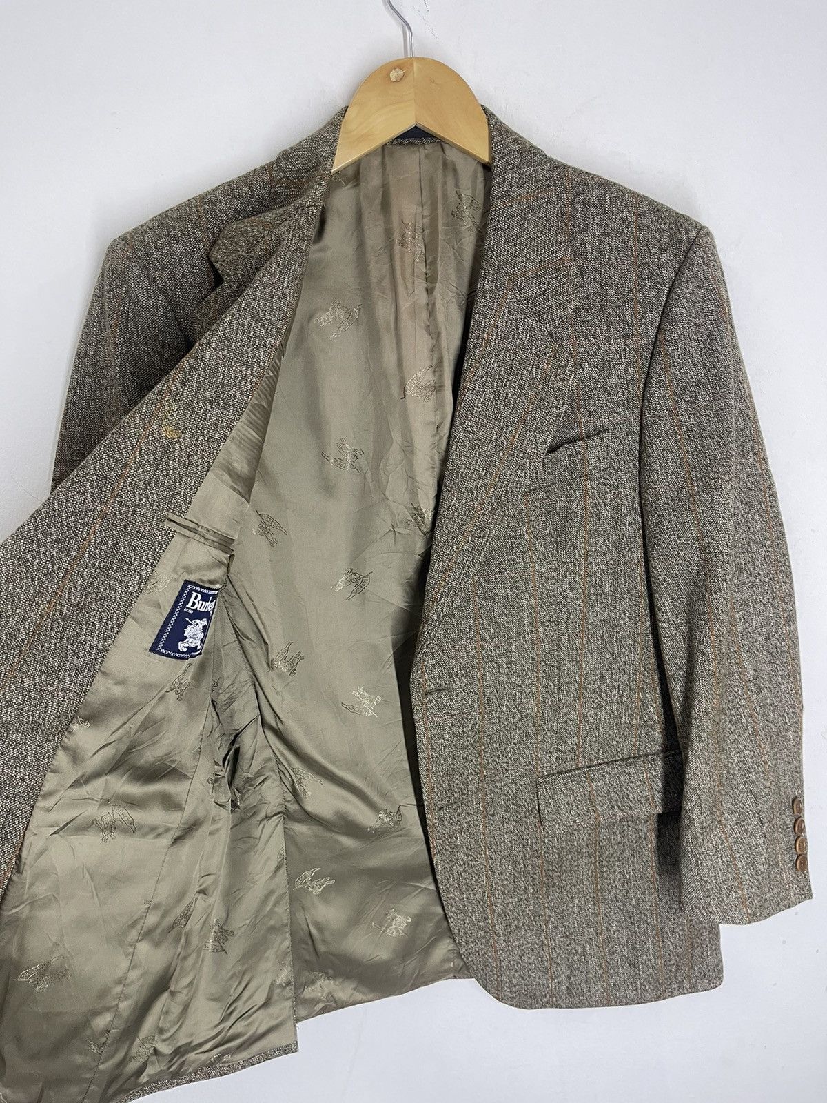 Burberry Prorsum × Vintage VINTAGE BURBERRY CLASSIC WOOL COAT 80’S Size 50S - 2 Thumbnail