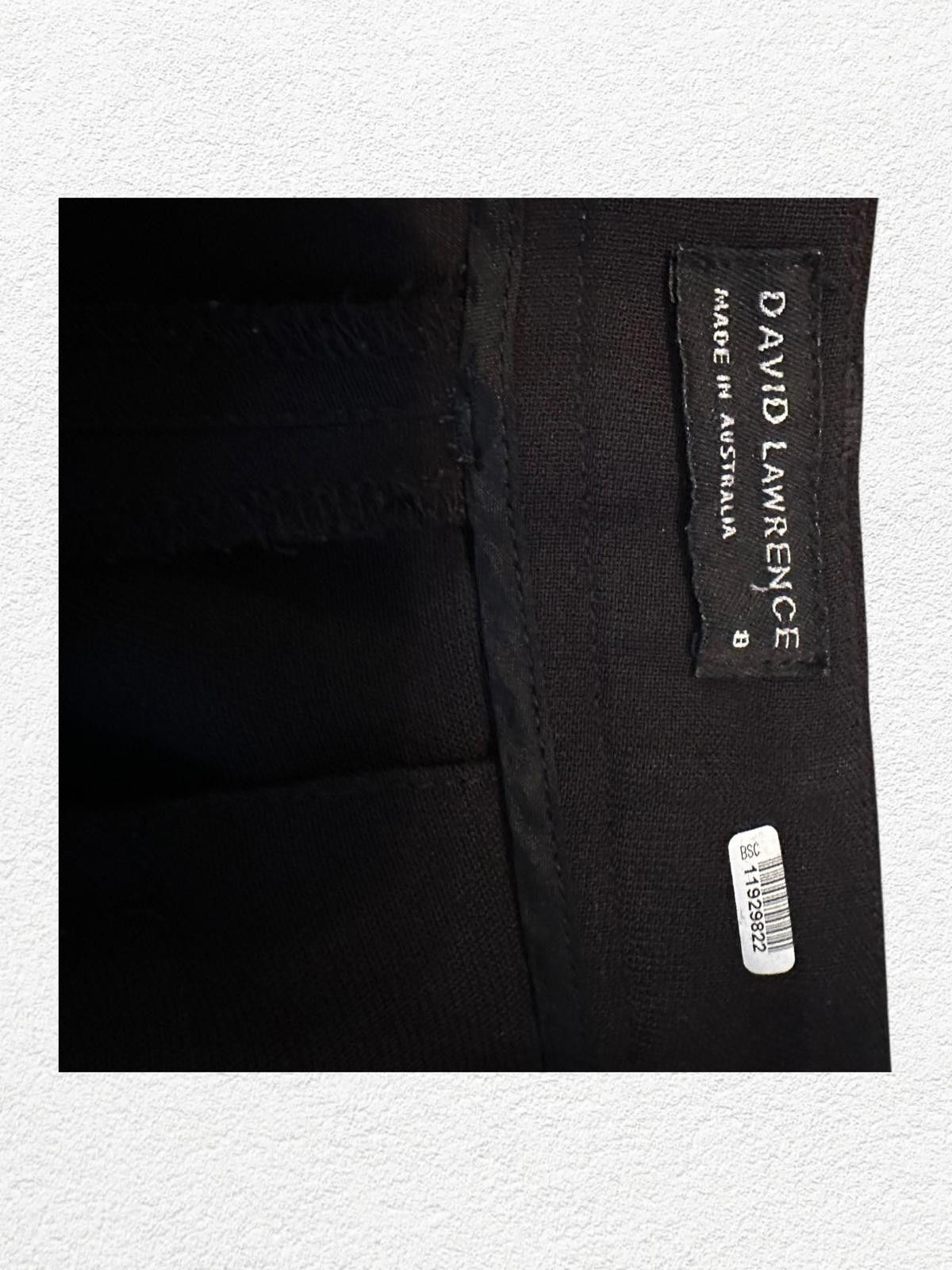 Other David Lawrence Black Open Front Women's Cardigan - Size M Size M / US 6-8 / IT 42-44 - 3 Thumbnail