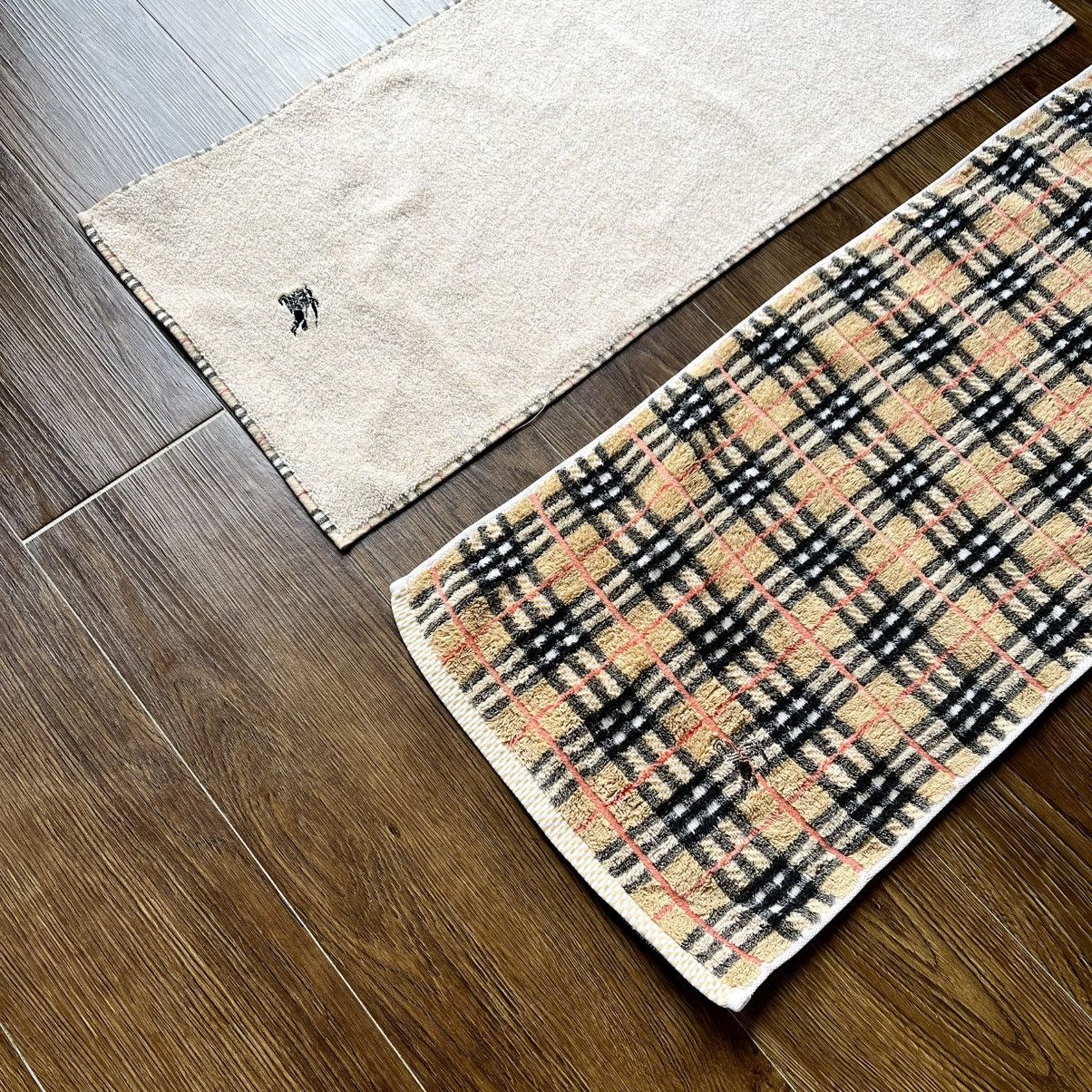 Burberry Burberry London Hand Towel Set of 2 – Nova & Mini Check Size ONE SIZE - 3 Thumbnail