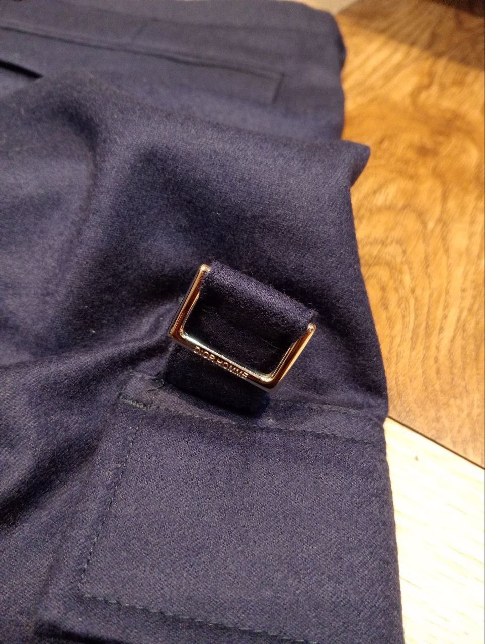 Dior DIOR HOMME PANTALONI SLIM FIT WOOL CARGO PANTS Size US 33 - 14 Thumbnail