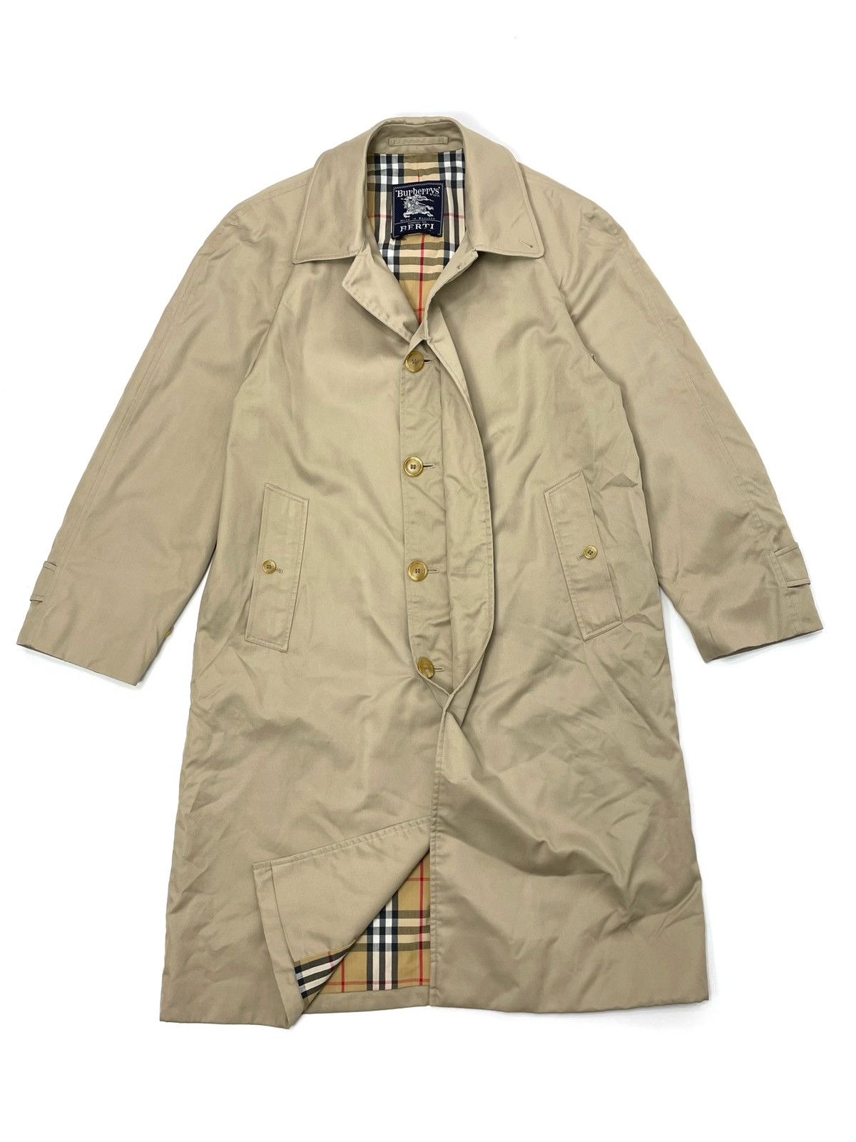 Burberry Vintage Burberrys’ Camden Trench Coat – Made in England Size L / US 10 / IT 46 - 1 Thumbnail