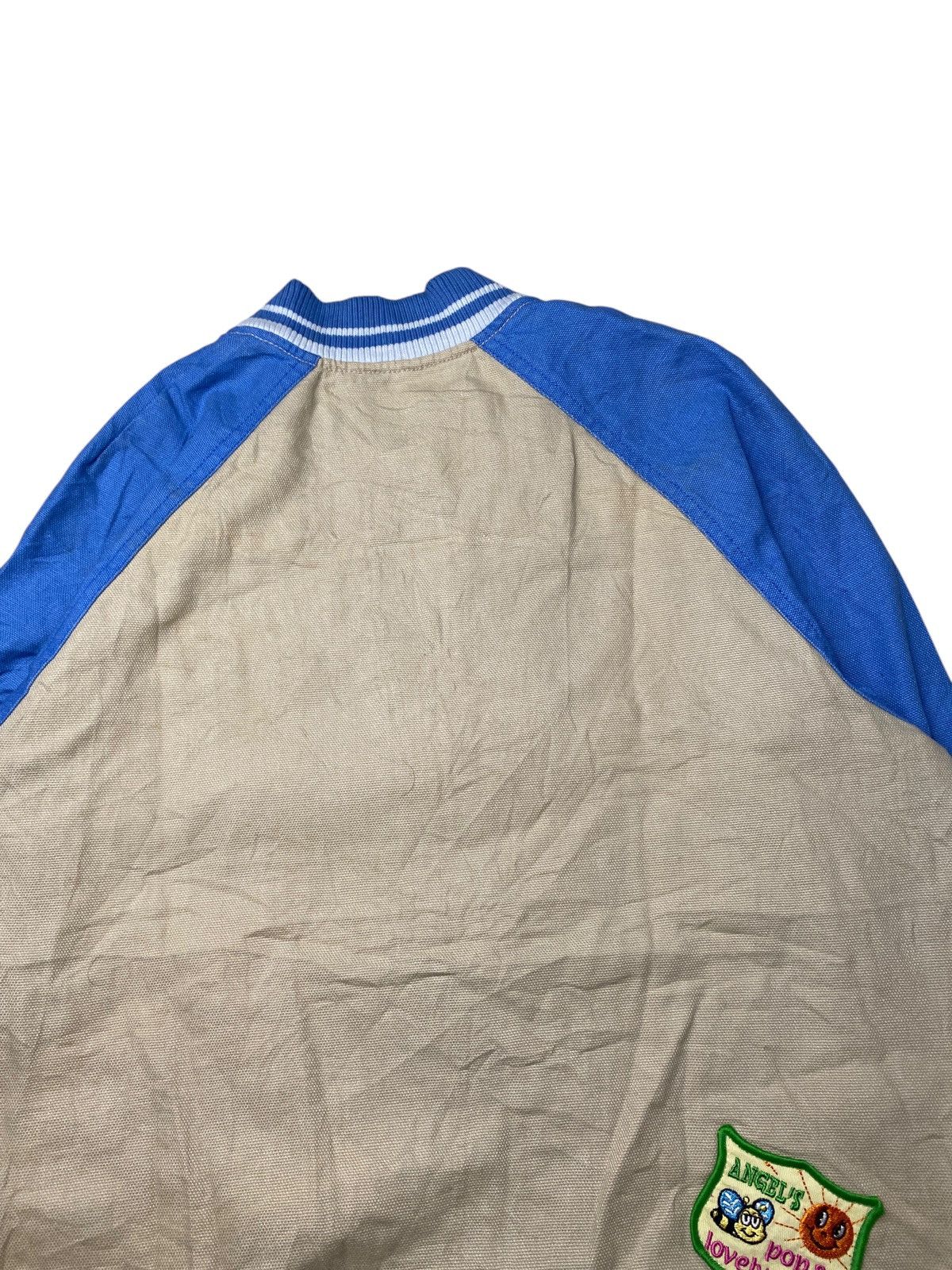 Angel Blue 2000's Angel Blue Patchwork Cute Varsity Jacket Size US M / EU 48-50 / 2 - 10 Thumbnail