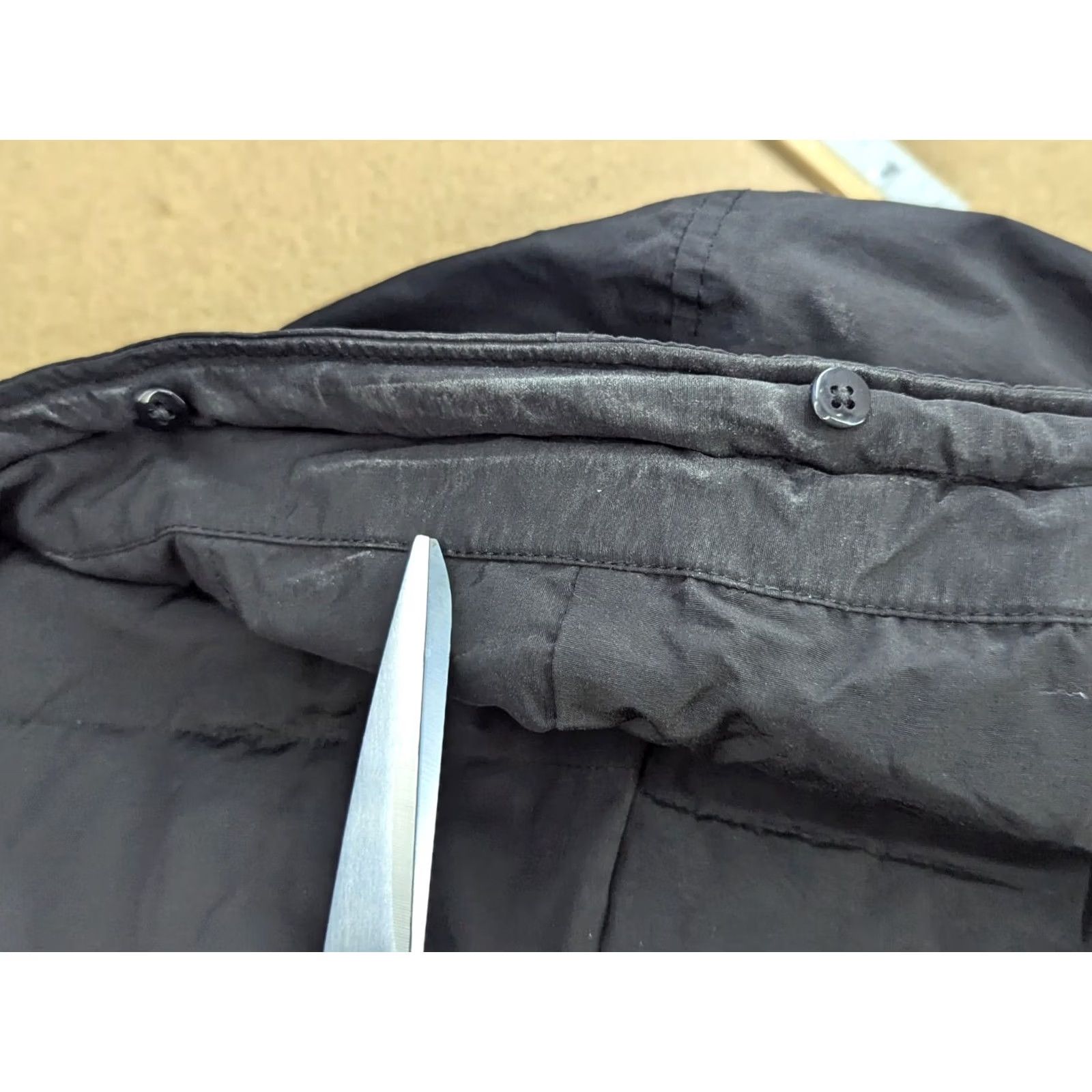 Vintage Air Force Peace and Freedom Womens Puffer Jacket Hooded Parka Black Size L Size L / US 10 / IT 46 - 3 Thumbnail