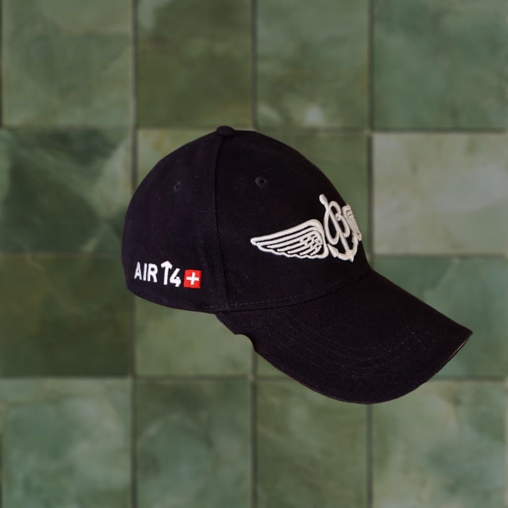 Breitling VINTAGE Breitling Cap Hat Swiss Air 14 Airshow Collectorable Edition One Size Blue Cotton Adjustable Men Logo 90s Championship Mens Size ONE SIZE - 1 Thumbnail