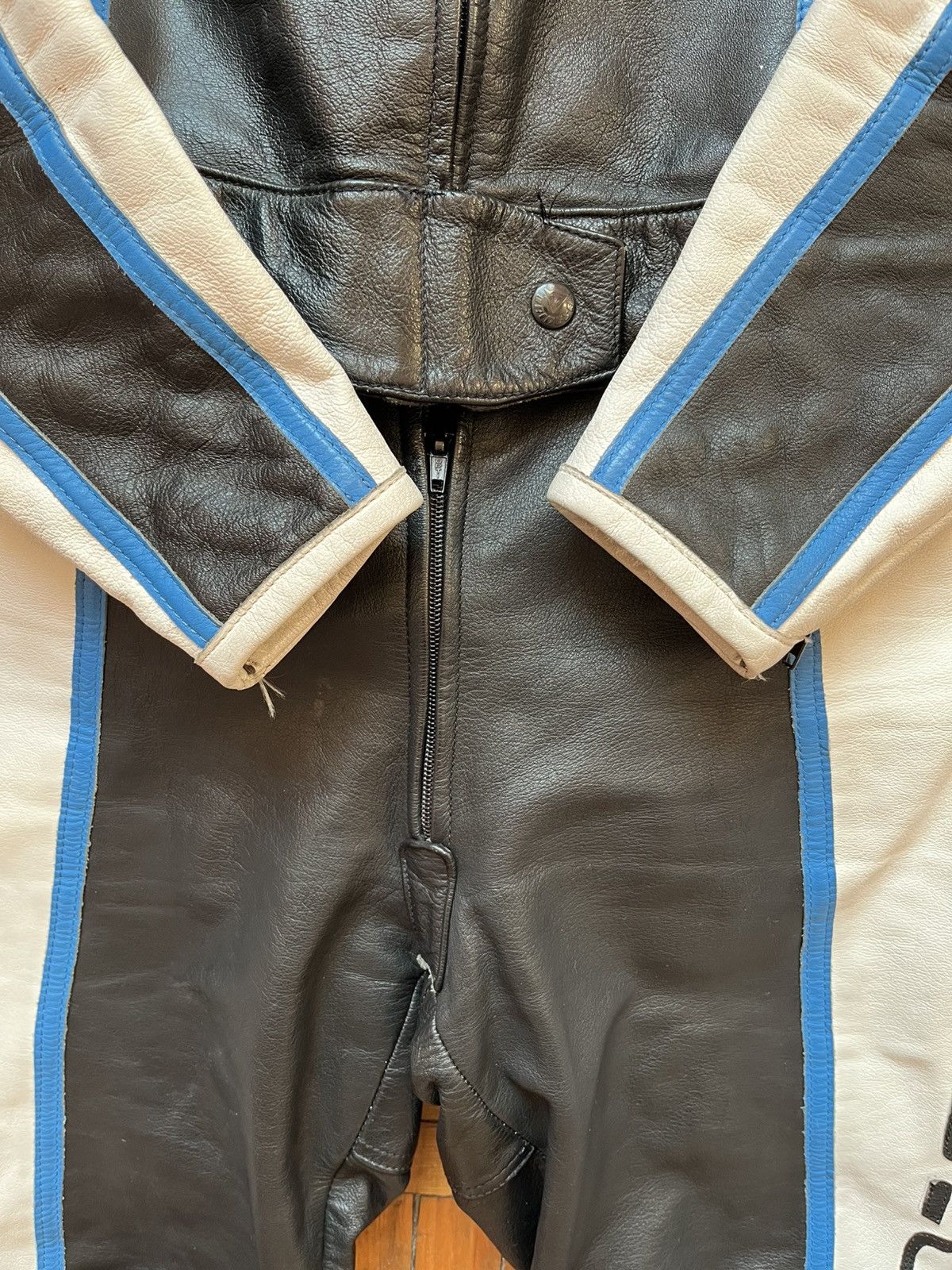 Dainese × Vintage Vintage Dainese Women's Racing Motorcycle Leather Jacket Size M / US 6-8 / IT 42-44 - 6 Thumbnail