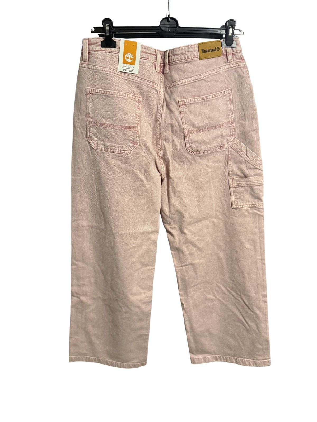 Timberland Timberland Wide Leg Fit Pants – Pink – W35 L30 –New with Tag Size 35" - 2 Thumbnail