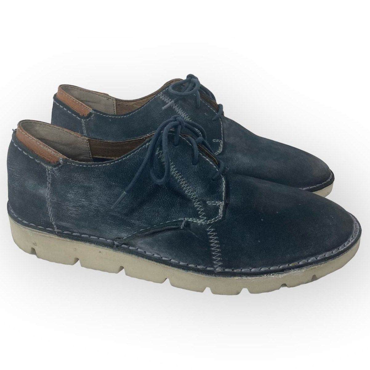 Bed Stu Roan Bed Stu Heaton shoe, Mens 10 slate gray leather Size US 10 / EU 43 - 1 Thumbnail