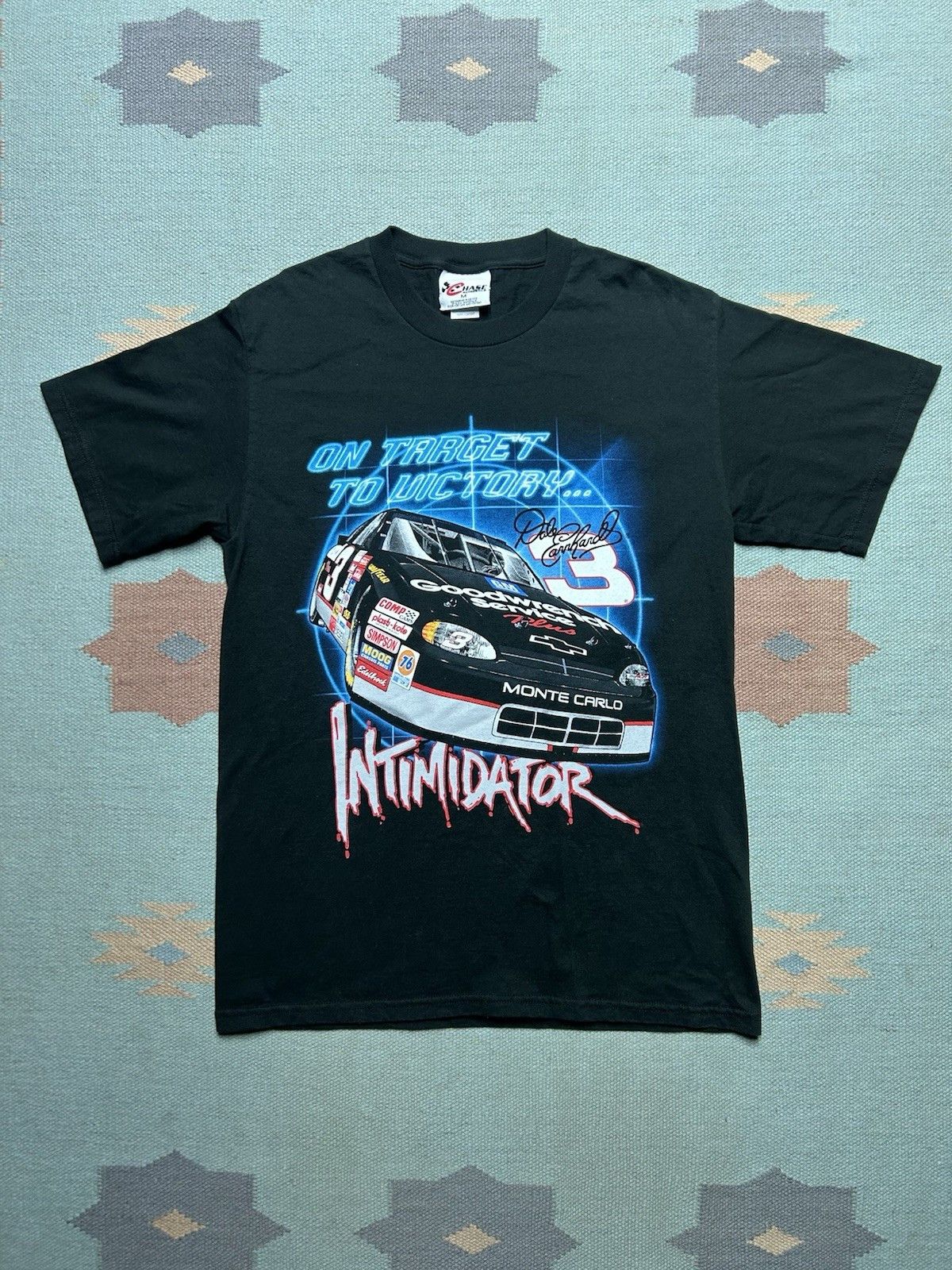 Vintage Vtg t shirt Dale Earnhardt intimidator on target nascar M Size US M / EU 48-50 / 2 - 1 Thumbnail