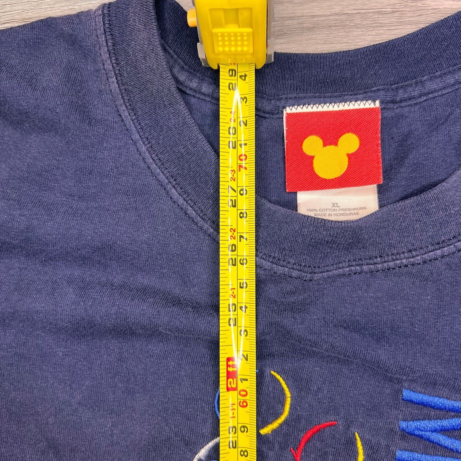 Disney Vintage Disney Orlando Florida Mickey Mouse Shirt Navy XL Size US XL / EU 56 / 4 - 3 Thumbnail
