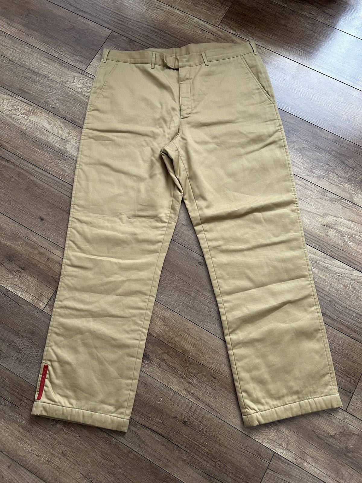 Prada Prada Italy Red Tab Pants Trousers Size US 34 / EU 50 - 1 Thumbnail