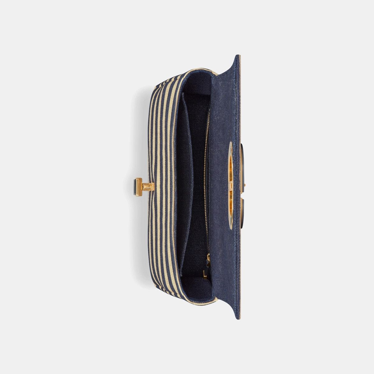 Dior o1bcso1str1124 Size: OS / Caro Bag in Natural/Denim Blue Size ONE SIZE - 3 Thumbnail