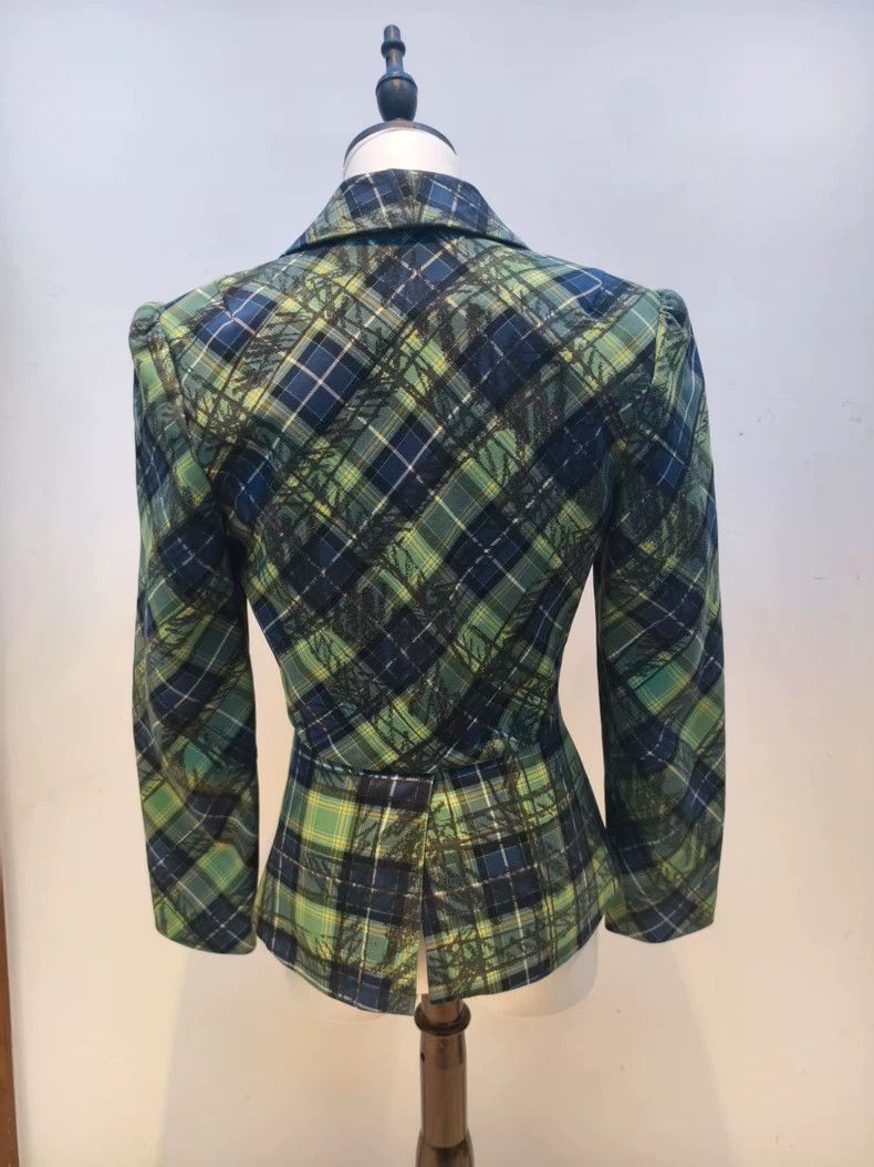 Vivienne Westwood Vivienne Westwood size1 Green graffiti suit jacket Size M / US 6-8 / IT 42-44 - 2 Thumbnail