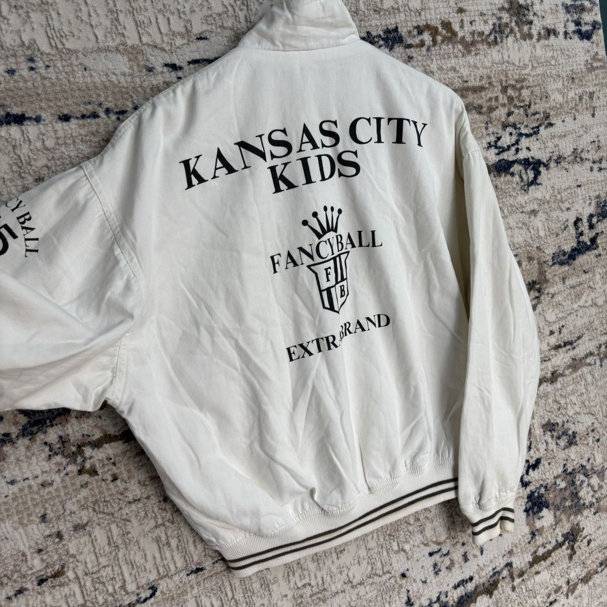 Vintage Vintage Fancy Ball American Sportswear Bomber Jacket Size US L / EU 52-54 / 3 - 8 Thumbnail