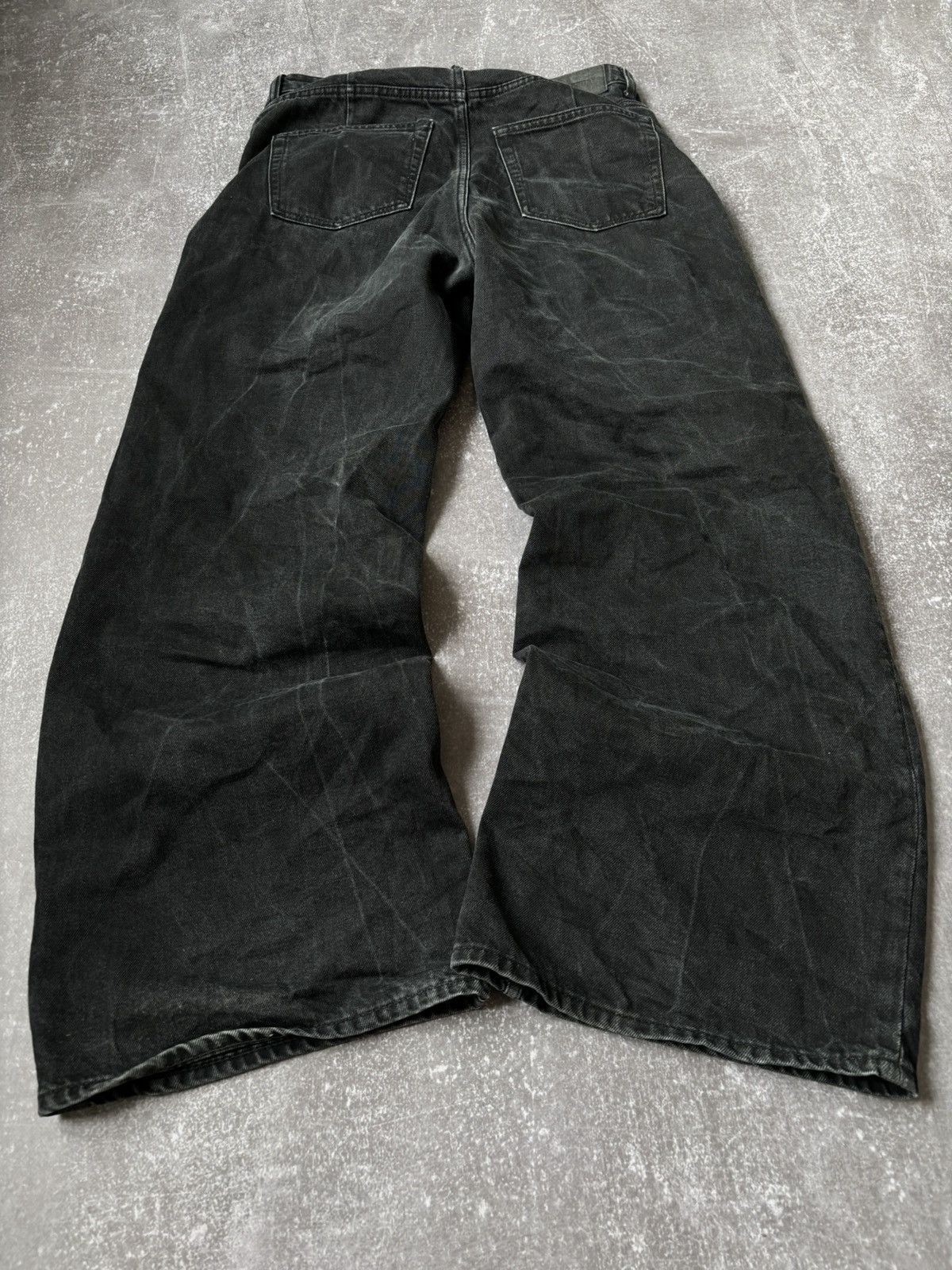 Pre-owned Hysteric Glamour X If Six Was Nine Y2k Vintage Fade Style Jeans If Six Was Nine Style Lgb In Black