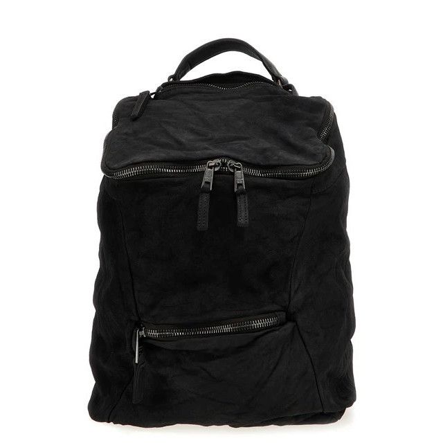 Giorgio Brato GIORGIO BRATO Black Leather Backpack New & Authentic Size ONE SIZE - 1 Thumbnail