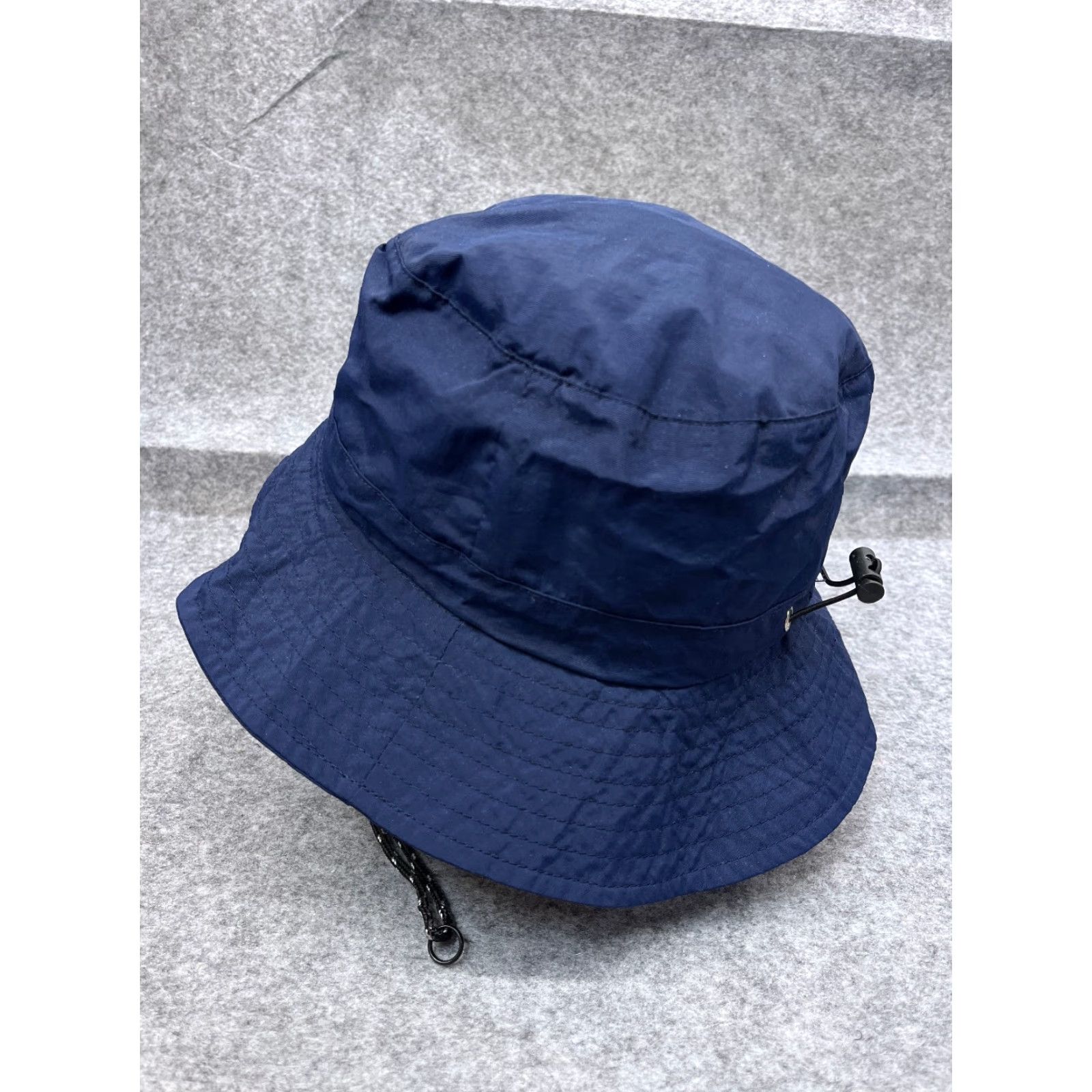 Vintage VINTAGE Bucket Sun Hat Adult One Size Blue 100% Nylon Fish Hunt Camp Hike Outdoors Size ONE SIZE - 5 Thumbnail