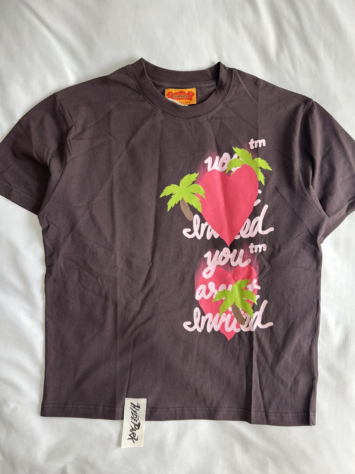 Other Hyde Park Stained Heart Tee Brown You Aren’t Invited Size US M / EU 48-50 / 2 - 1 Thumbnail