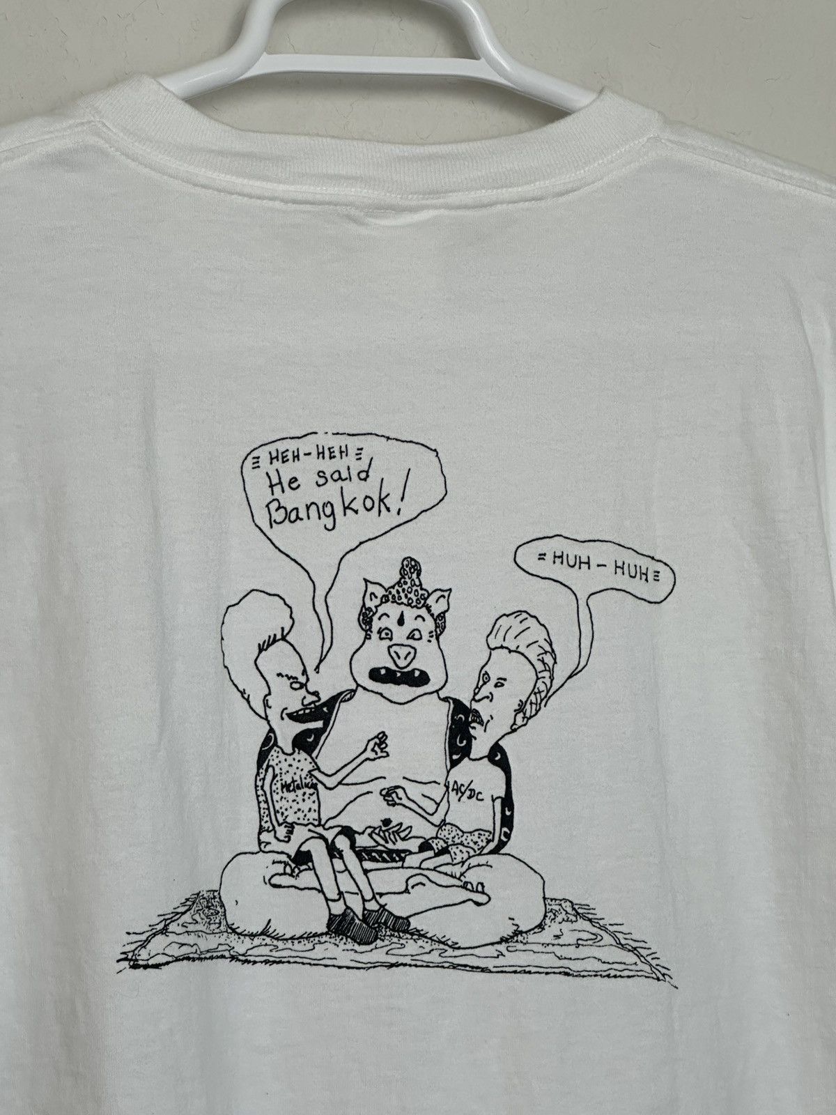 Old Navy Vintage 90s Old Navy Beavis & ButtHead MTV Parody Tshirt LXL Size US XL / EU 56 / 4 - 2 Thumbnail