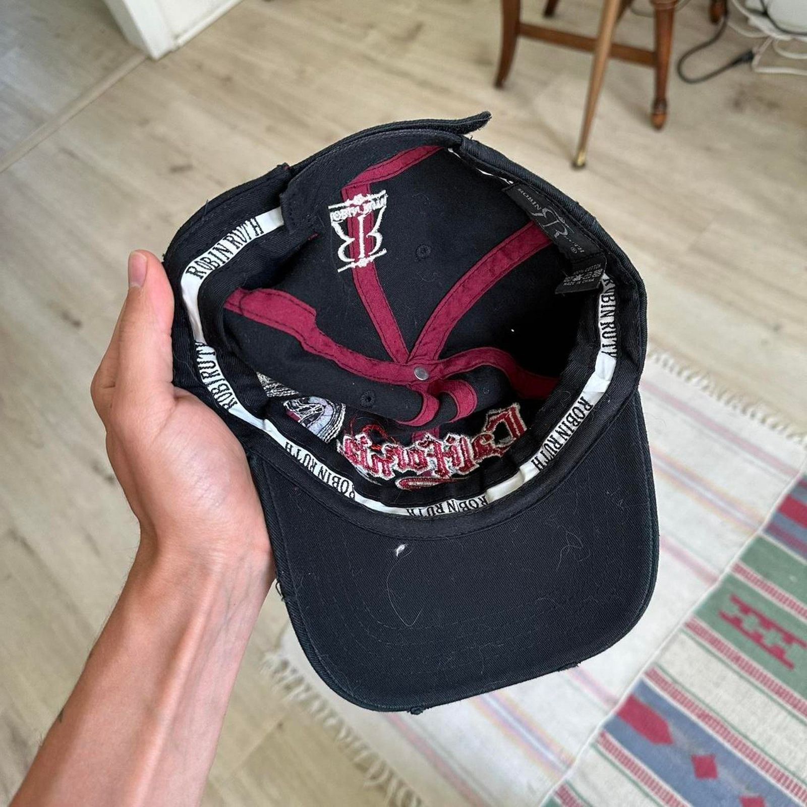 Robin Ruth × Vintage Y2K Grunge California Embroidered Robin Ruth Baseball Hat Size ONE SIZE - 5 Thumbnail