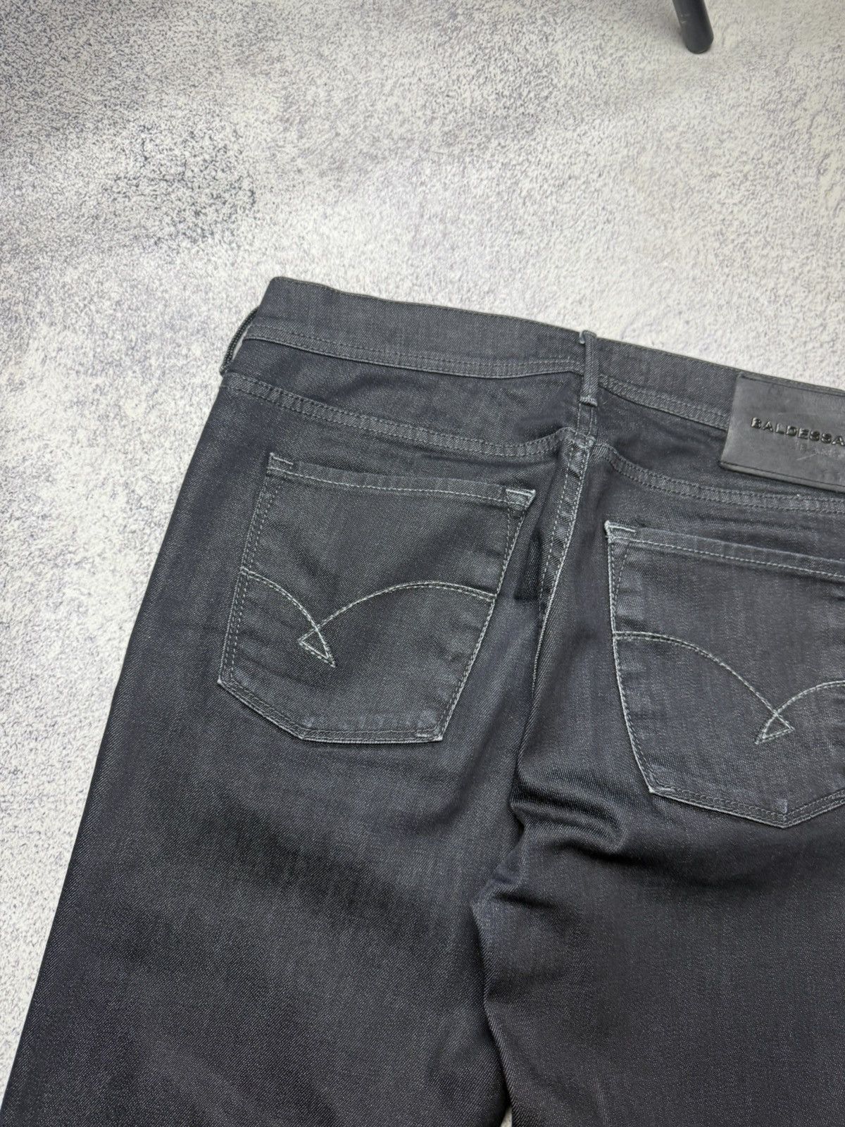 Baldessarini VINTAGE BLACK BALDESSARINI JEANS DENIM PANTS Y2K LUXURY MONE Size US 34 / EU 50 - 7 Thumbnail