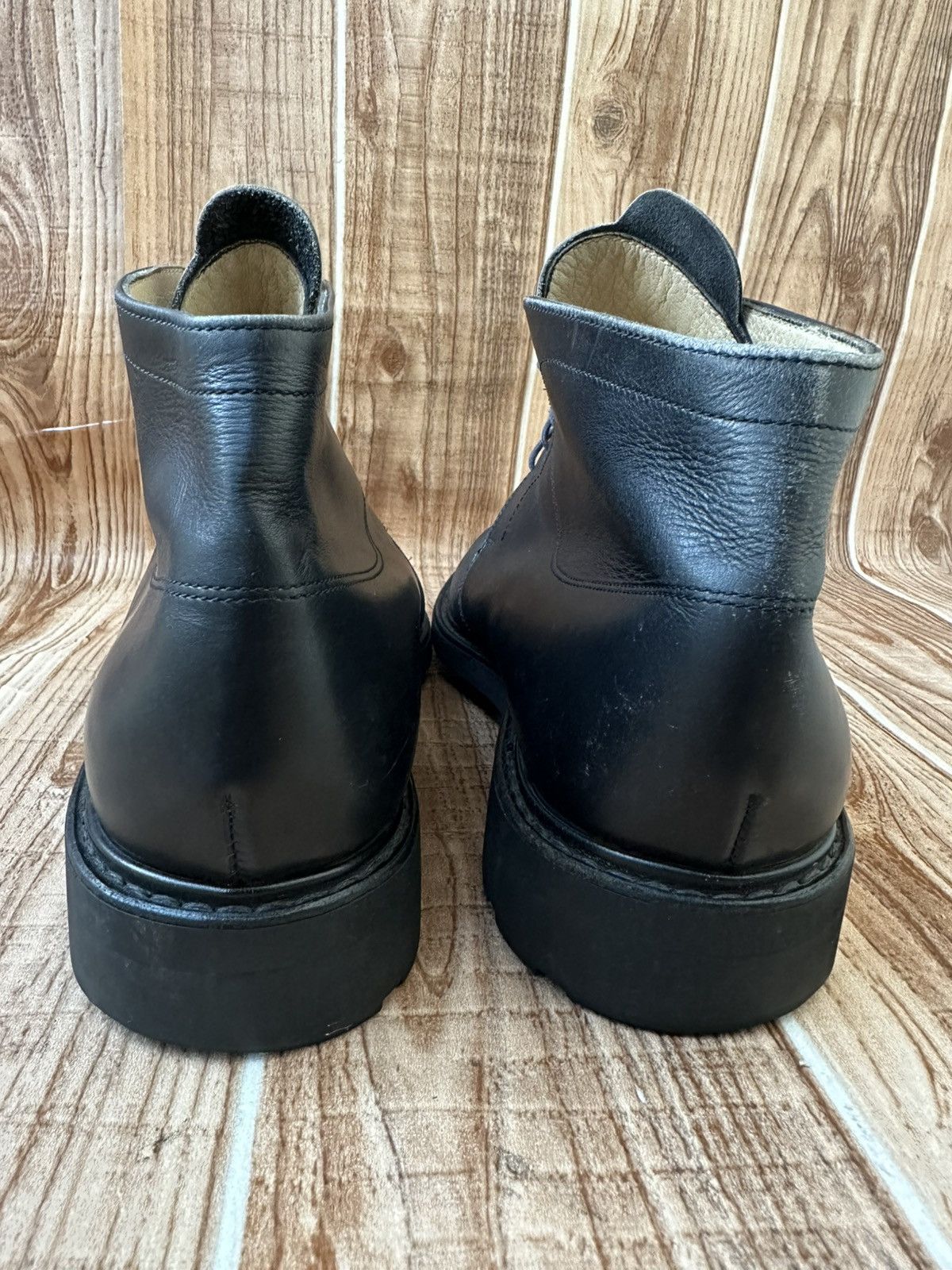 Paraboot Paraboot Black Leather Vintage Size US 8 / EU 41 - 15 Thumbnail