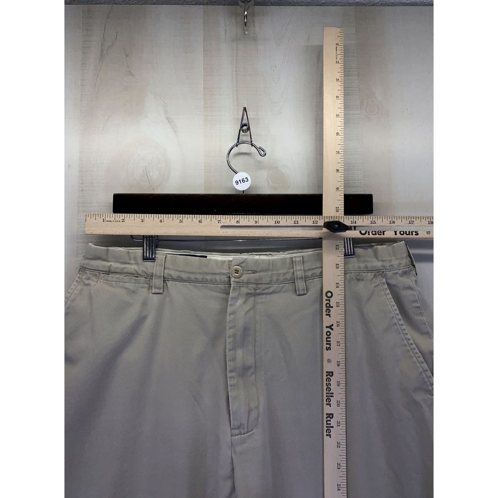 Polo Ralph Lauren VINTAGE Polo Ralph Lauren Pants Chino Distressed Khaki 35x32-9163 Mens Pants Size US S / EU 44-46 / 1 - 2 Thumbnail