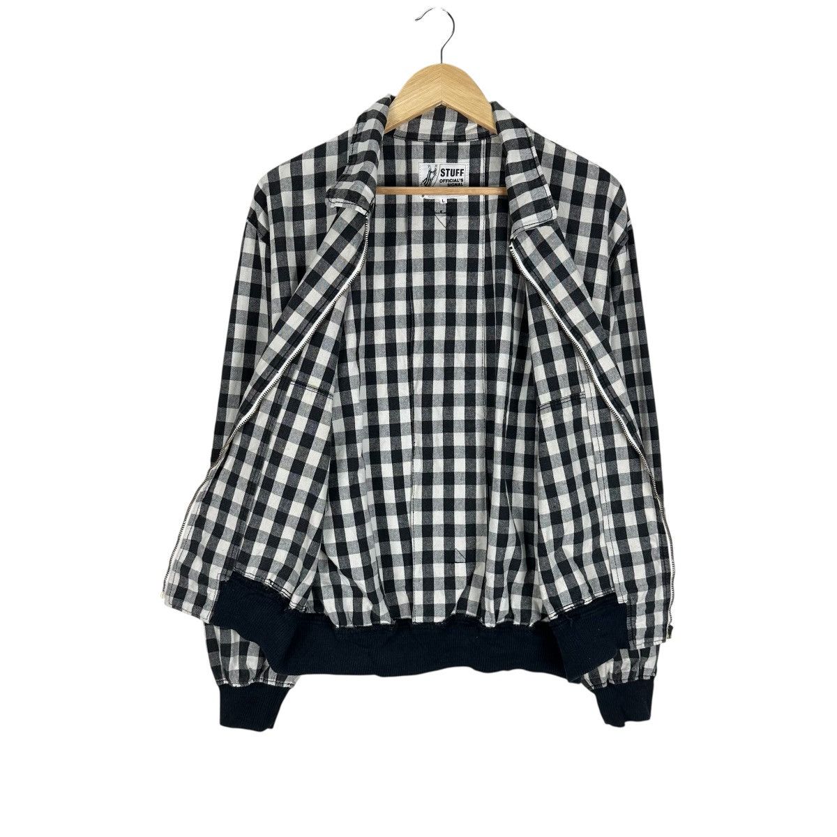 Edwin VINTAGE EDWIN CHECKERED HERRINGTON JACKET Size US L / EU 52-54 / 3 - 6 Thumbnail