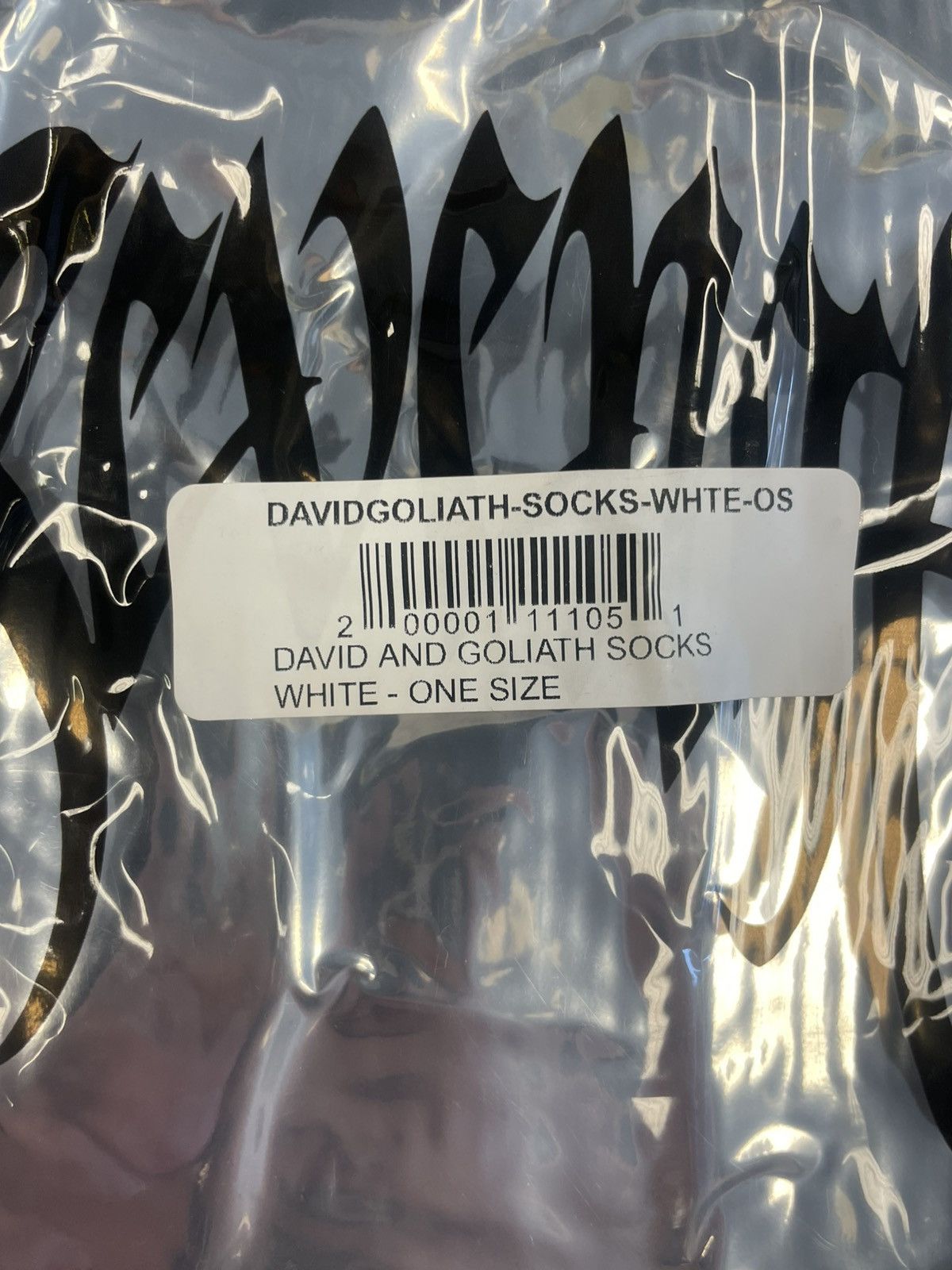 Revenge Revenge David Goliath Socks Size ONE SIZE - 4 Thumbnail