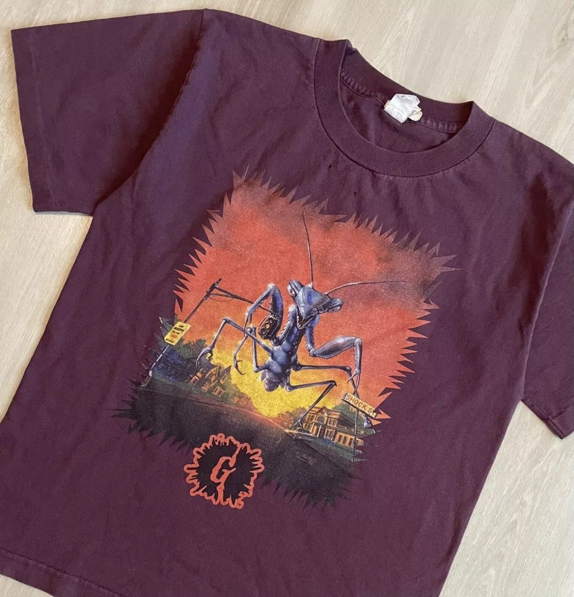 Vintage 90s Goosebumps A Shock on Shocker Street Youth XL