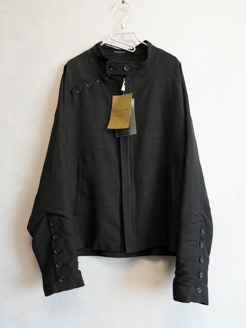 Yohji Yamamoto Yohji Yamamoto24 SS Show Pleated Embroidered Jacket 2503-Ne Size US L / EU 52-54 / 3 - 3 Thumbnail