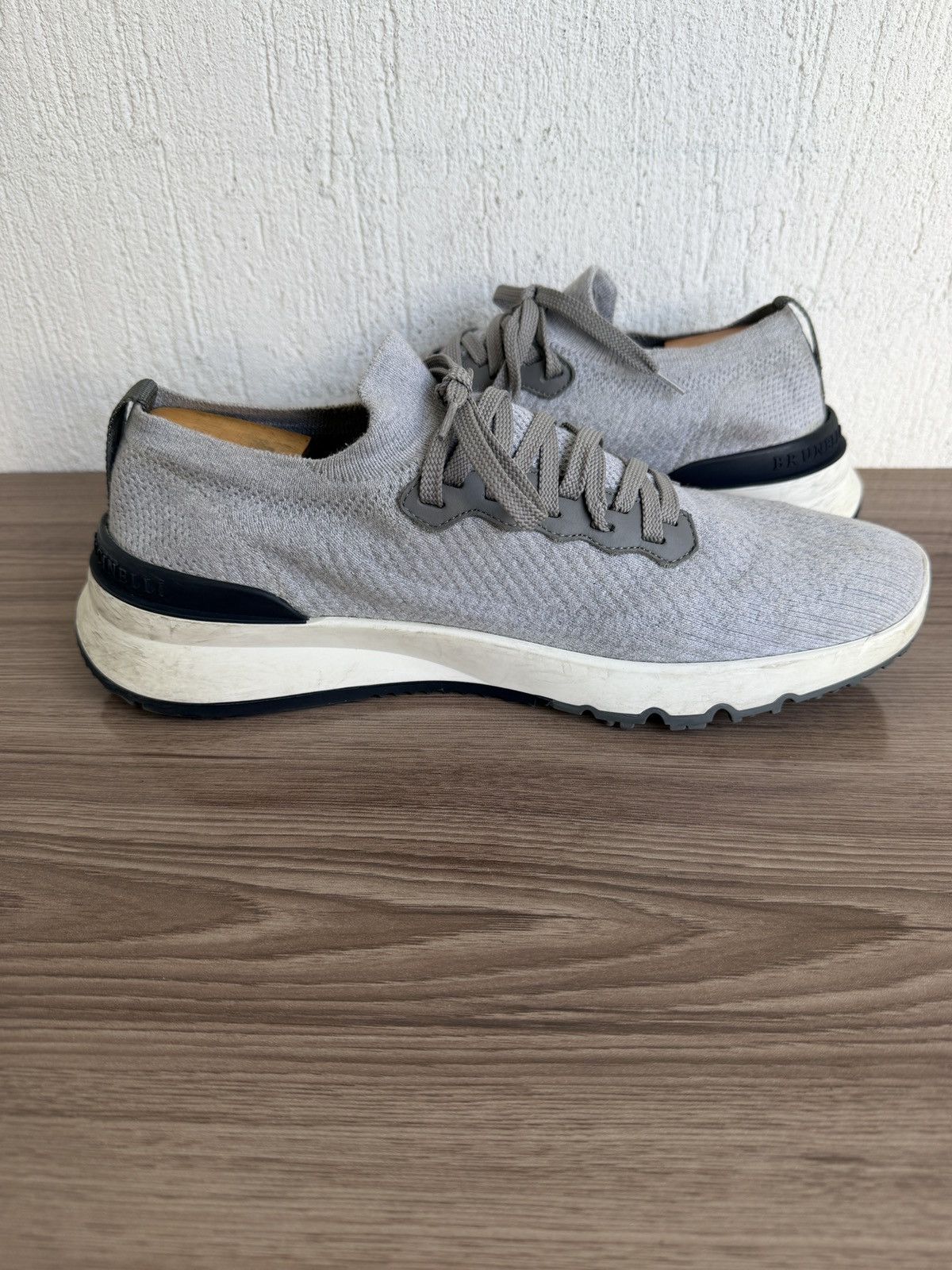 Brunello Cucinelli Cotton knit Sneaker Size US 12 / EU 45 - 12 Thumbnail