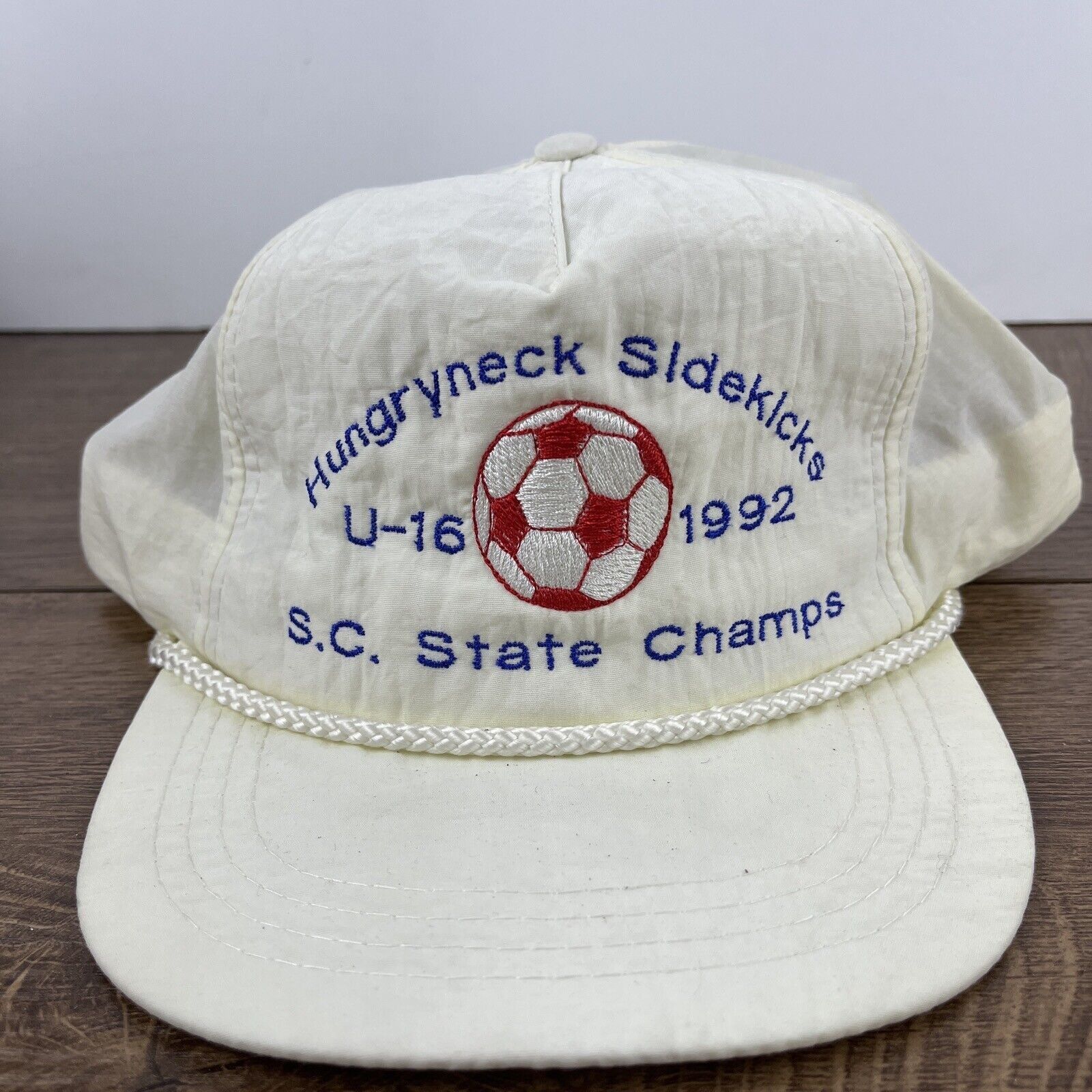Other Hungryneck Sidekicks Hat White Adjustable Snapback South Car Size ONE SIZE - 4 Thumbnail